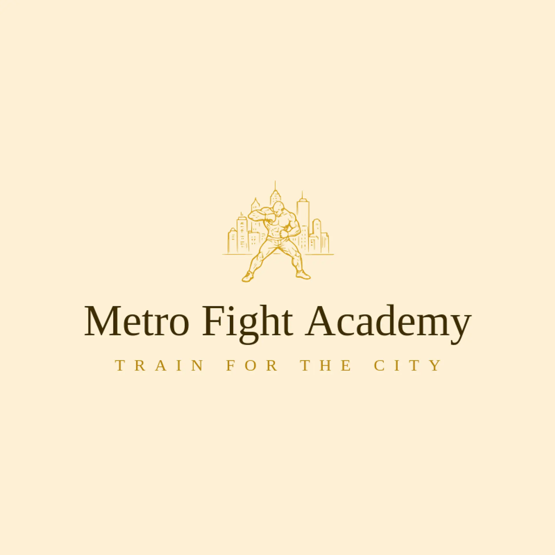 Metro Fight Academy logo for pro wrestling