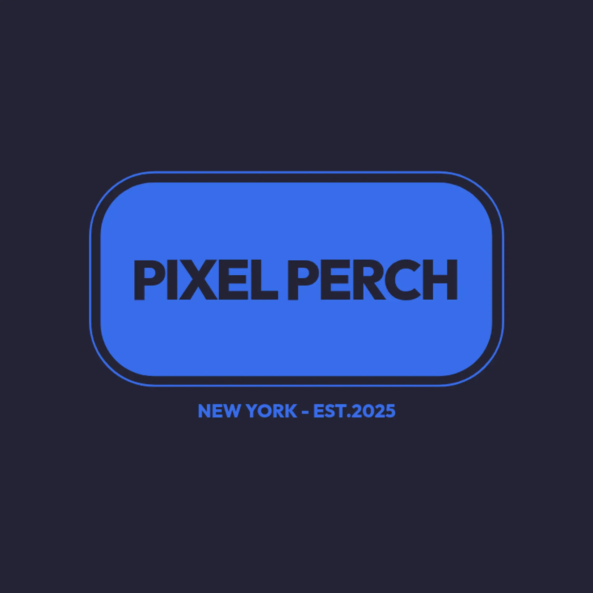 Pixel Perch logo for internet cafe