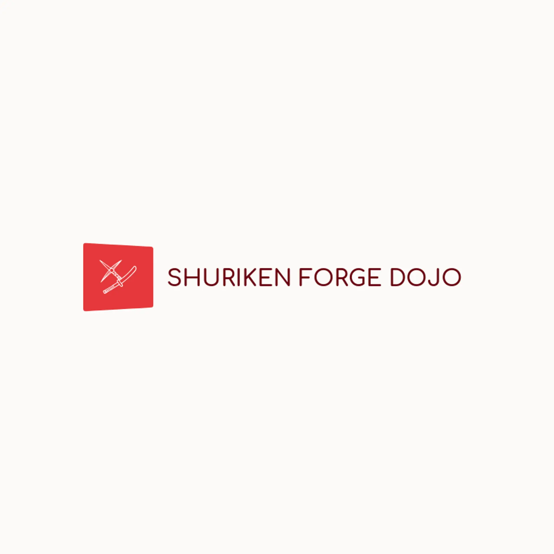 Shuriken Forge Dojo logo for samurai