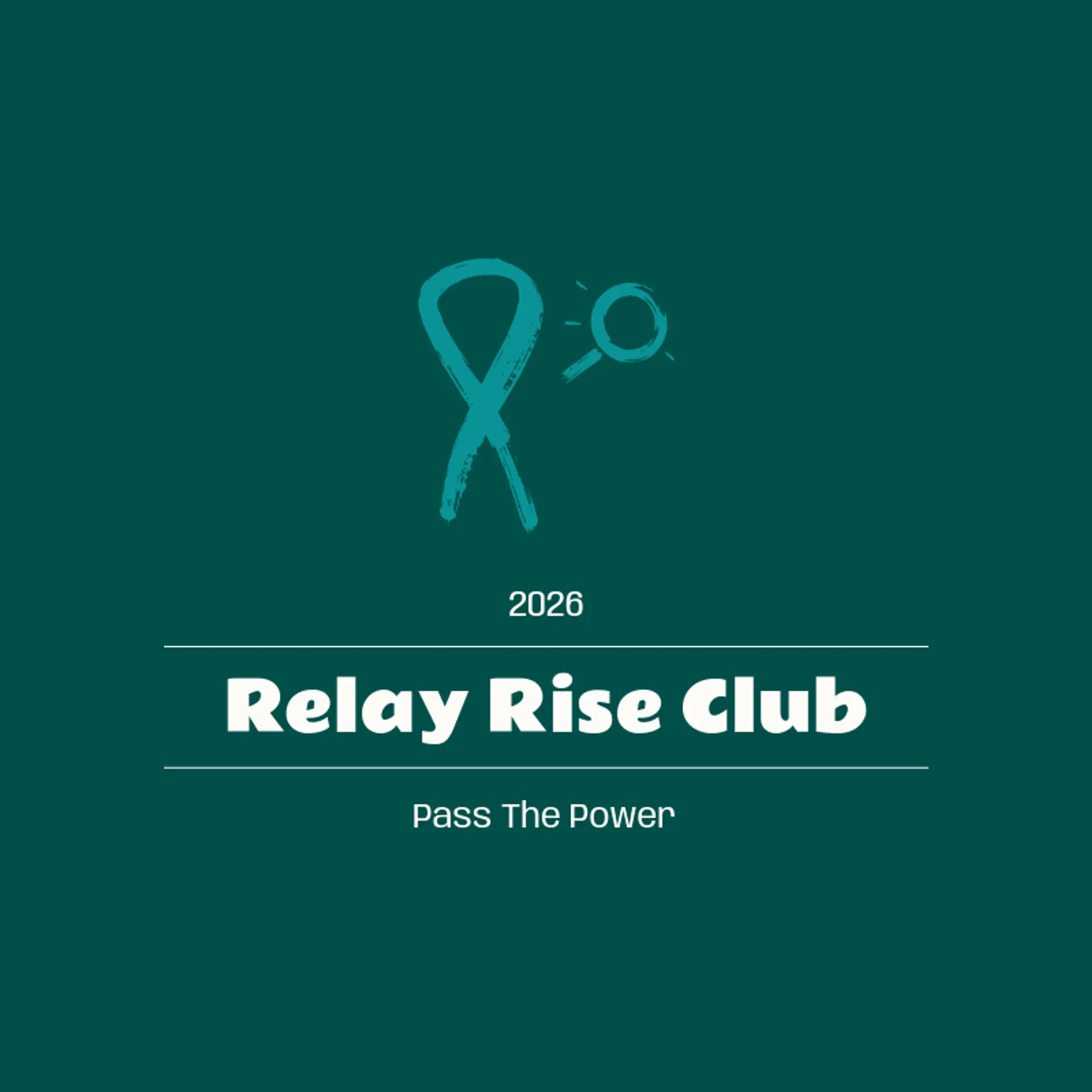 Relay Rise Club logo for track
