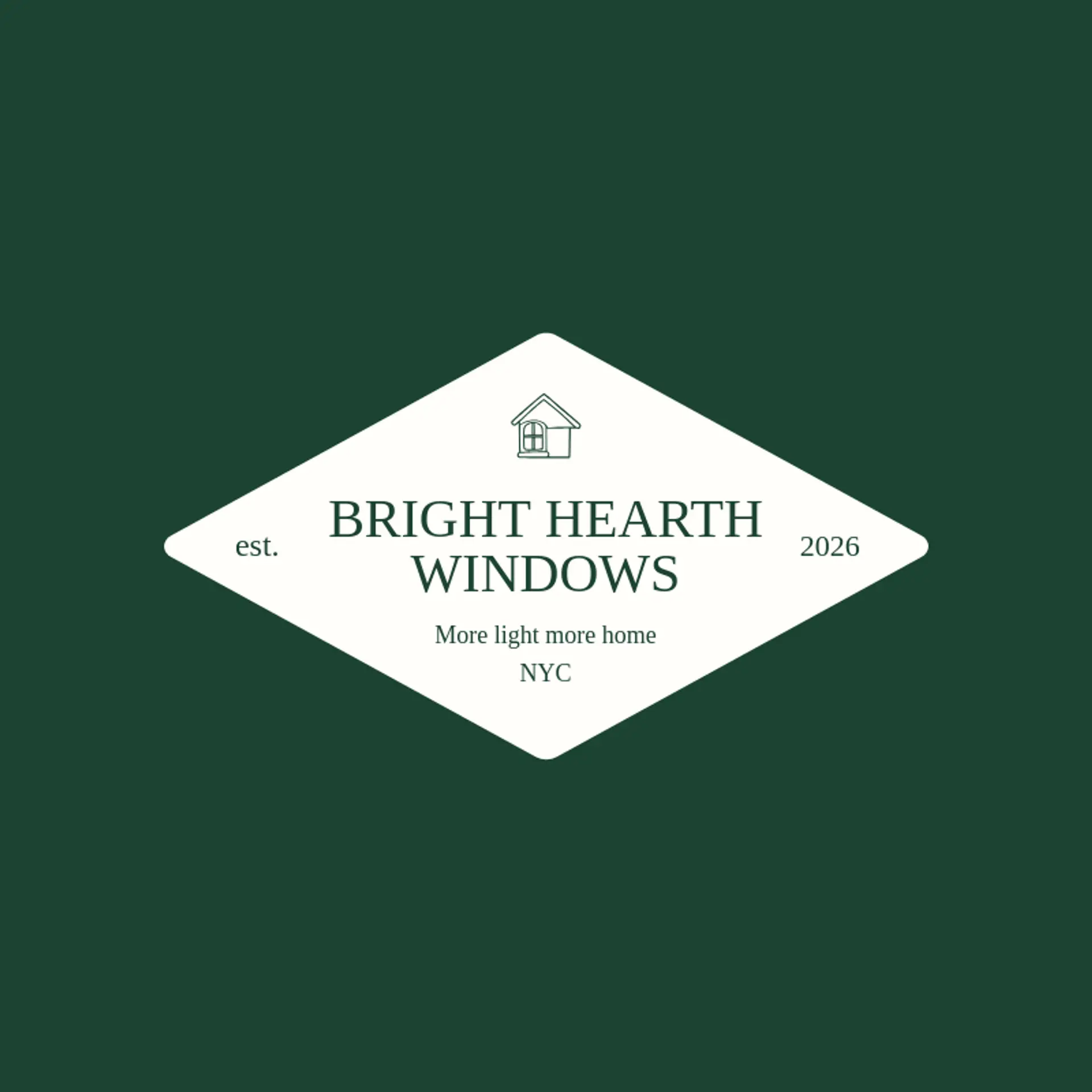 Bright Hearth Windows logo for windows