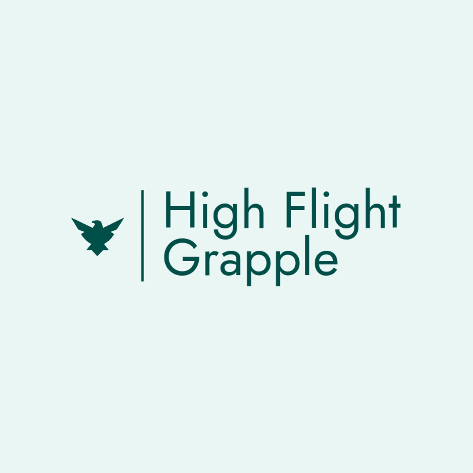High Flight Grapple logo for wrestling