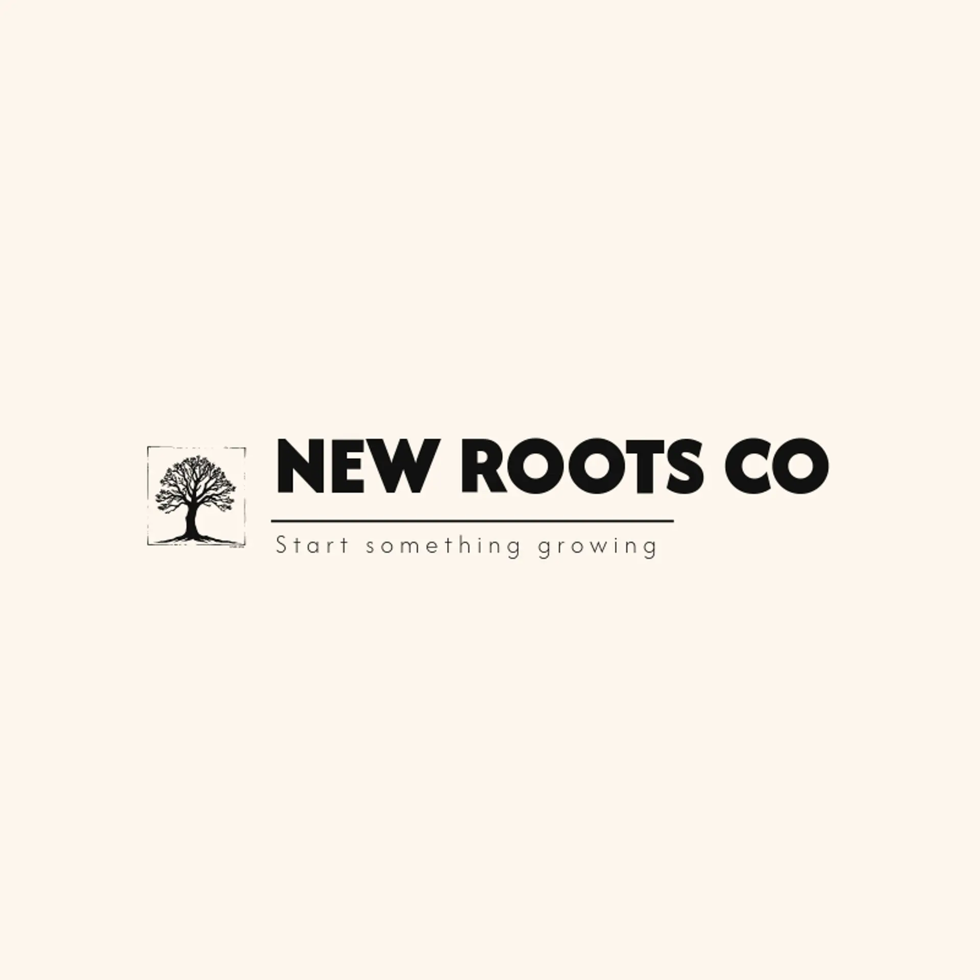 New Roots Co logo for roots
