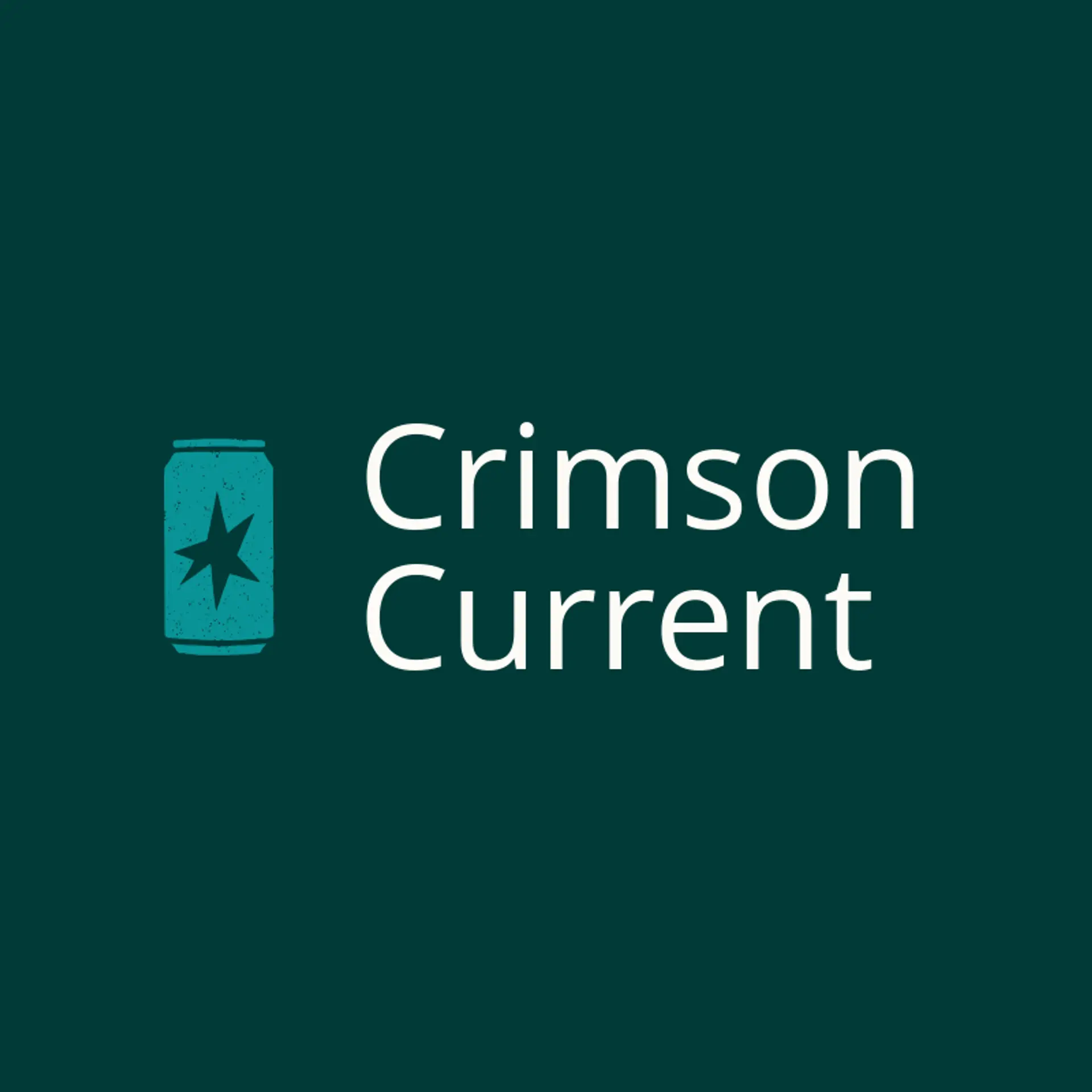 Crimson Current logo for energy drink