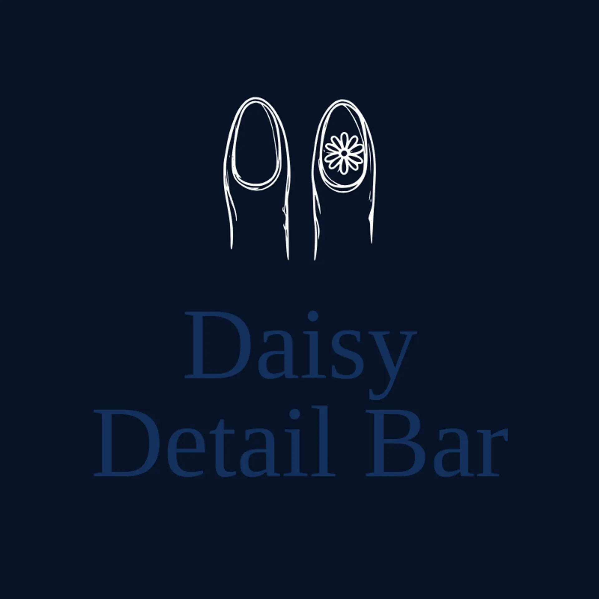 Daisy Detail Bar logo for nails