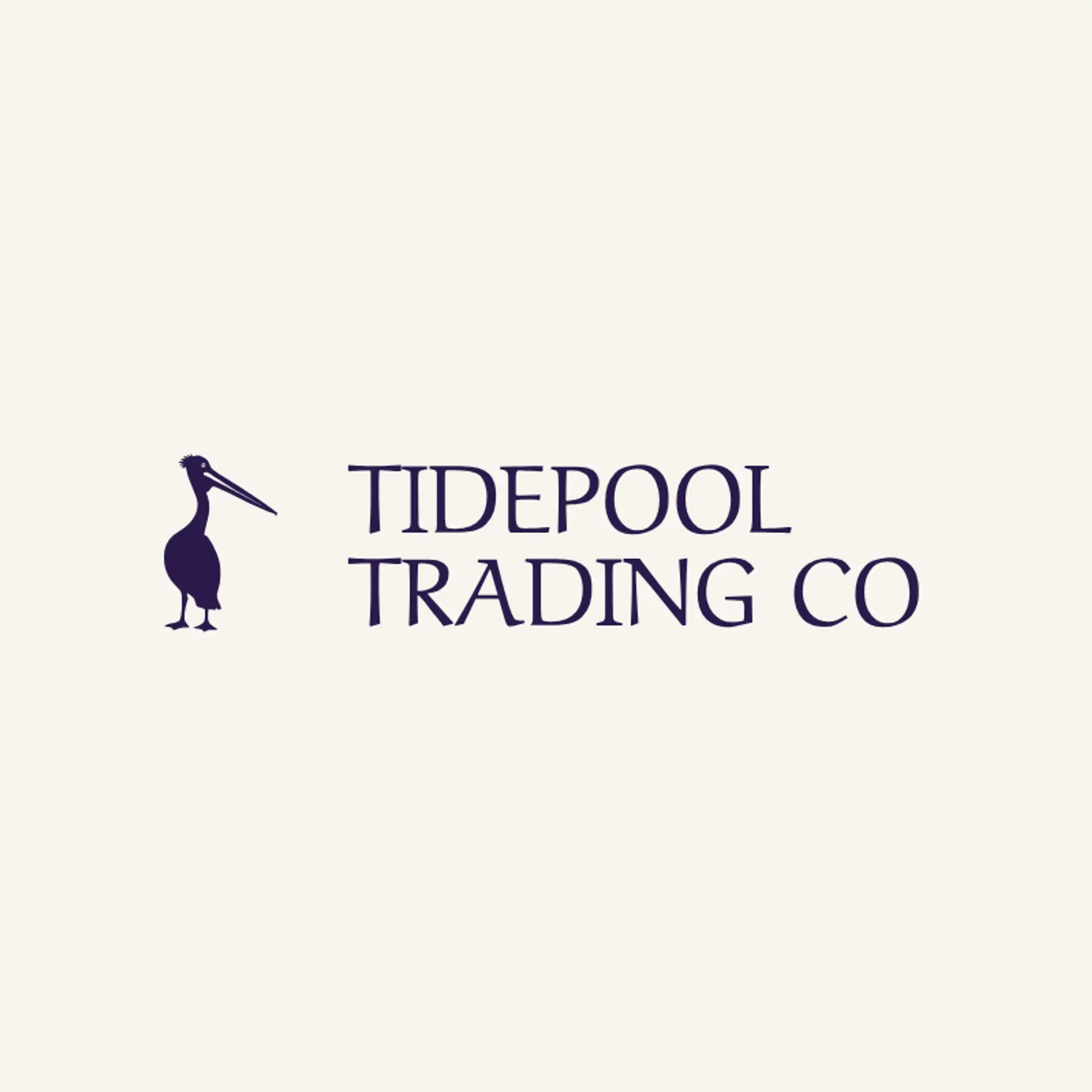 Tidepool Trading Co logo for pelican