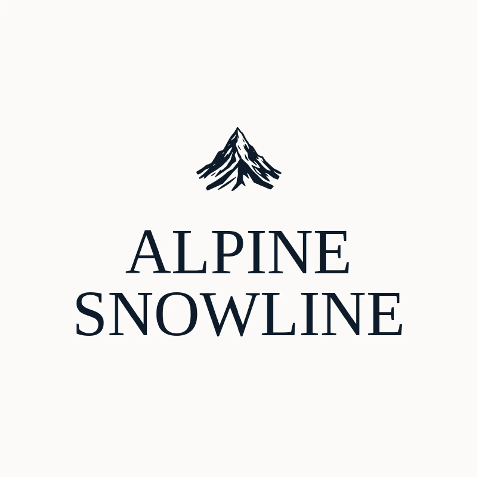 Alpine Snowline logo for alpine