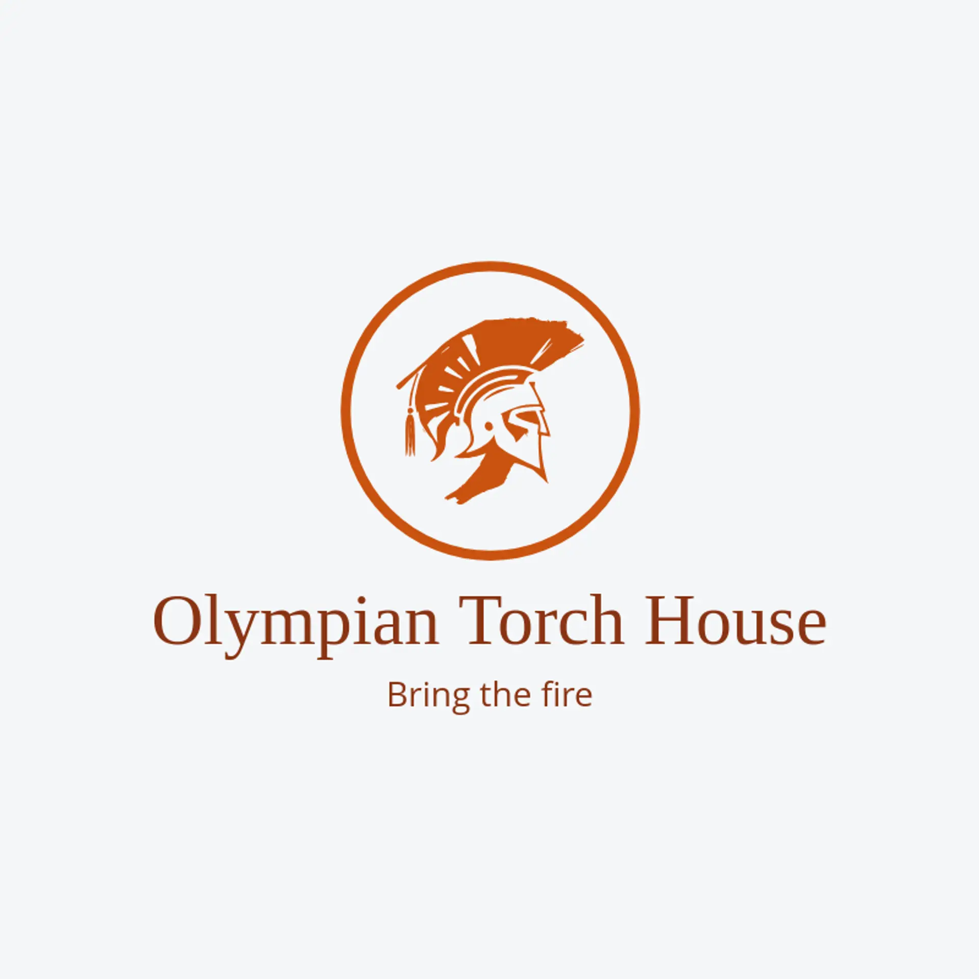 Olympian Torch House logo for trojan