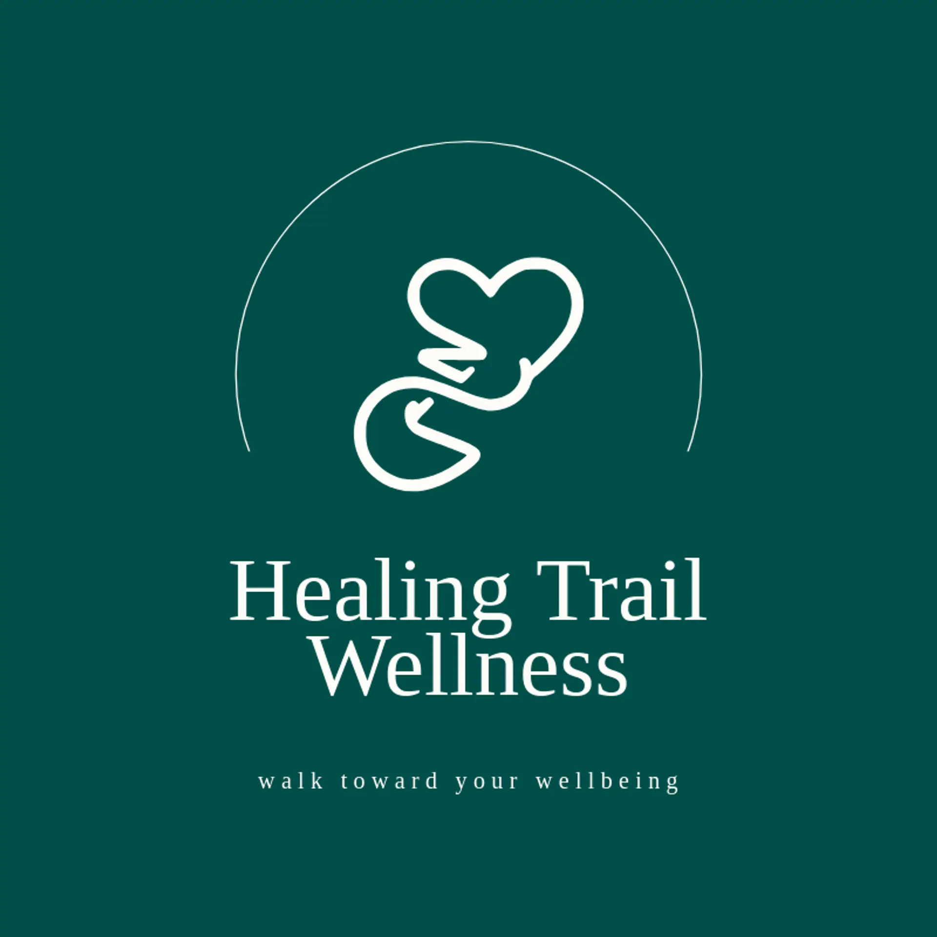 Healing Trail Wellness logo for therapy