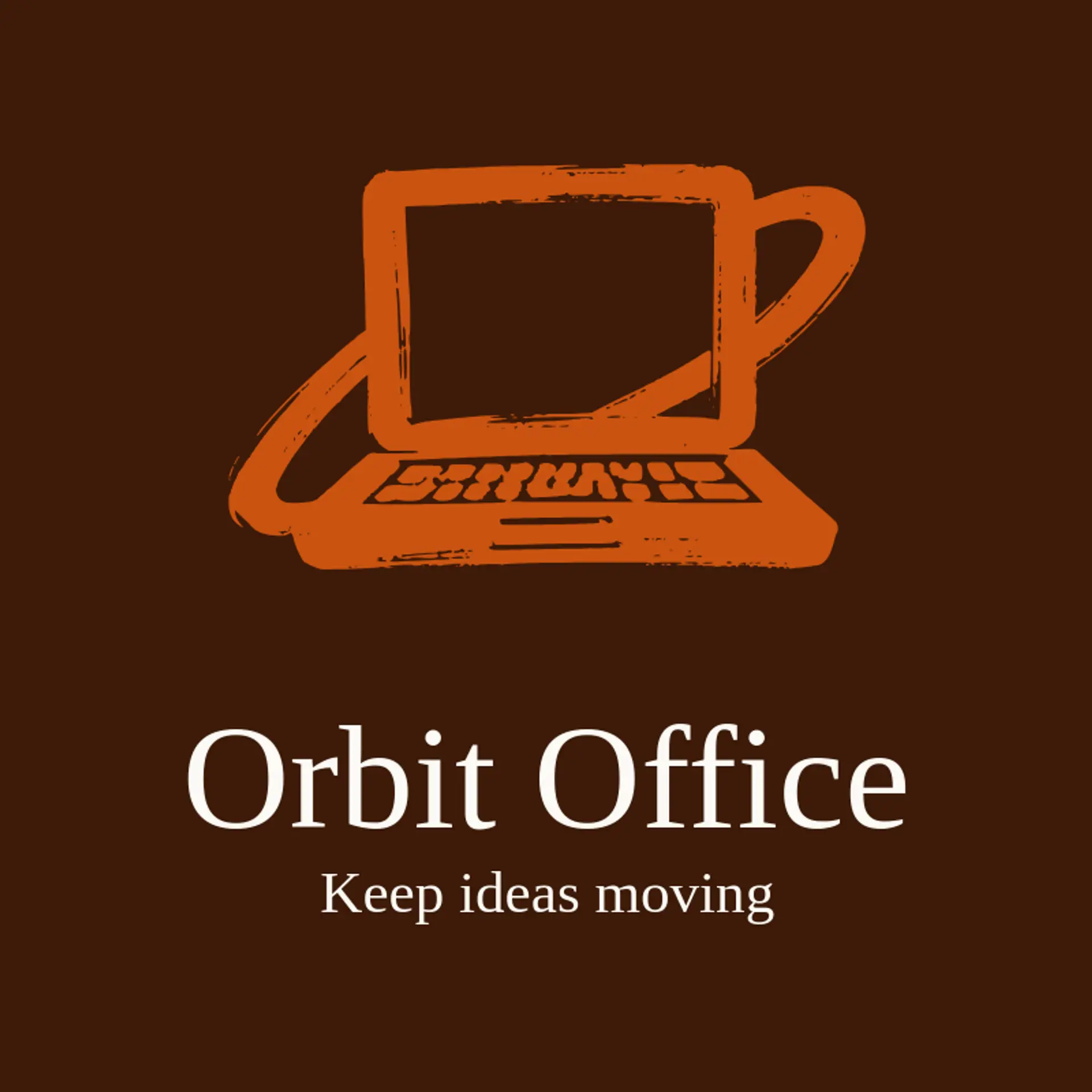 Orbit Office logo for laptop