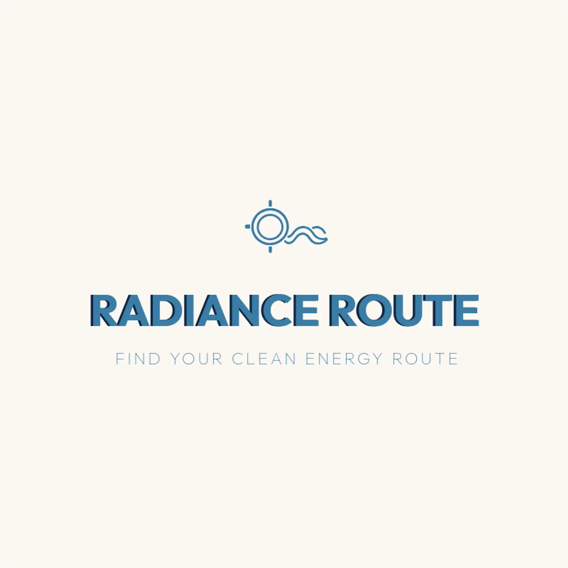 Radiance Route logo for solar