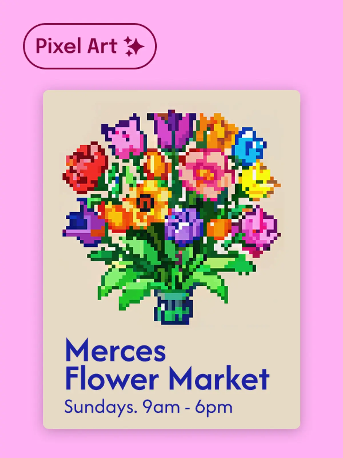Build your own pixel art