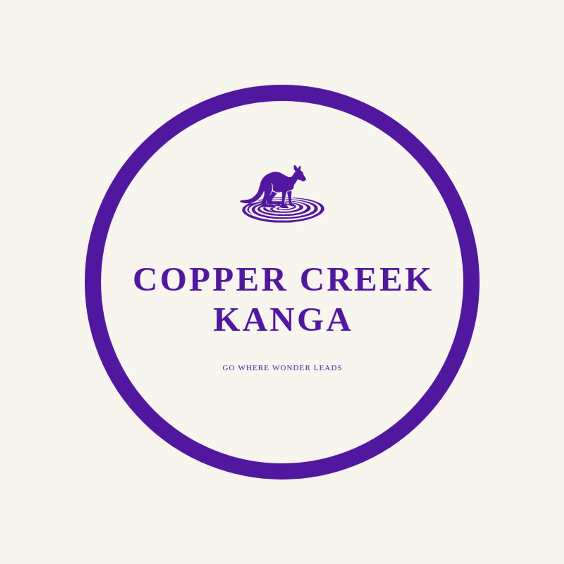 Copper Creek Kanga logo for kangaroo