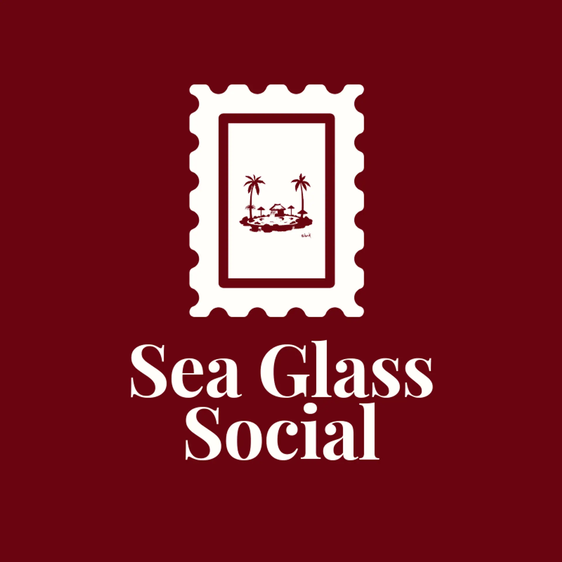 Sea Glass Social logo for lagoon