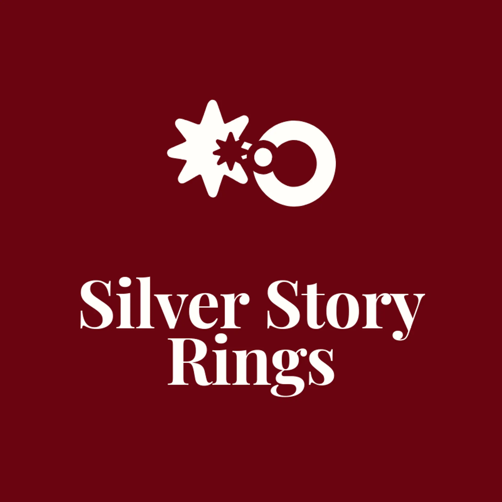 Silver Story Rings logo for ring