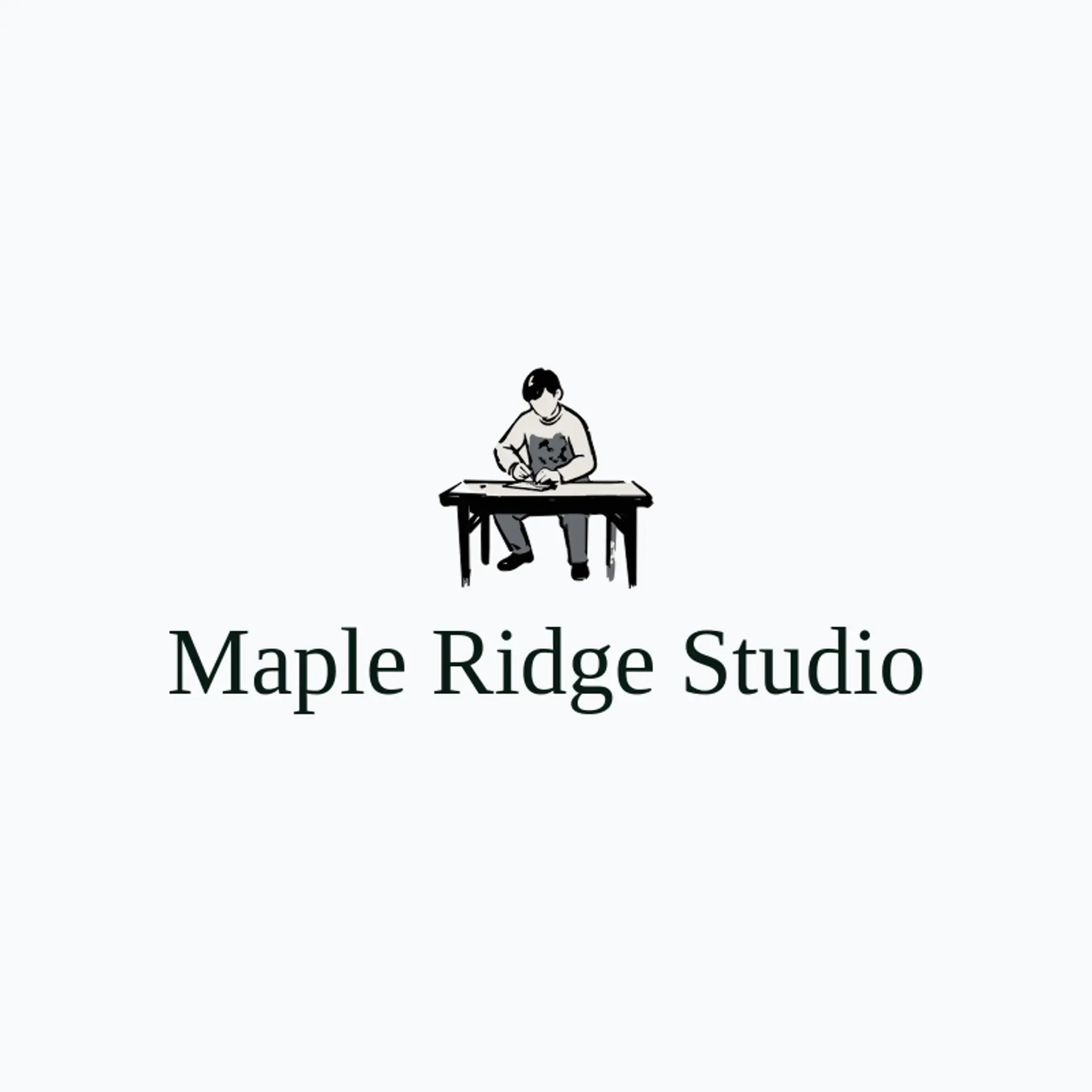 Maple Ridge Studio logo for craftsman