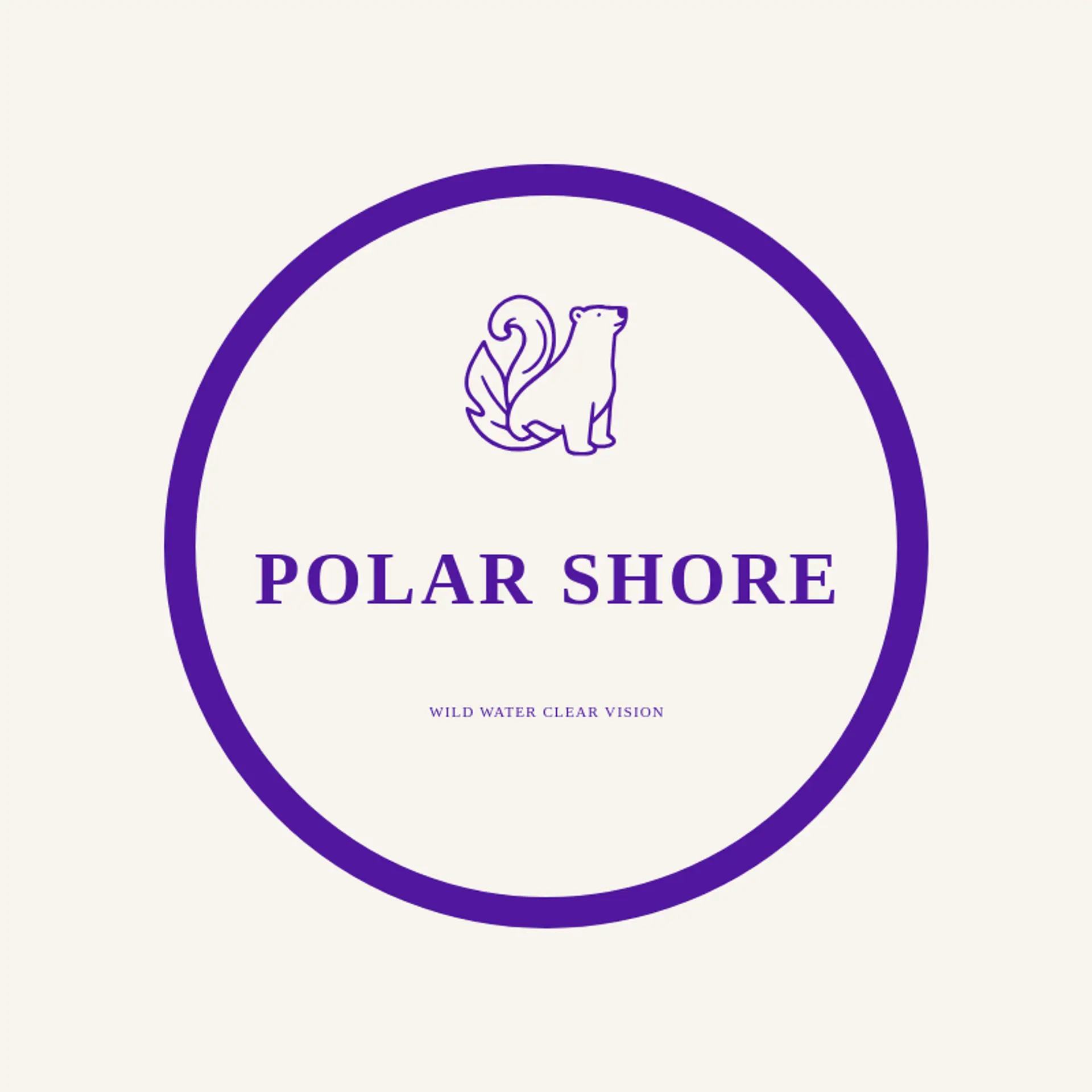 Polar Shore logo for polar bear