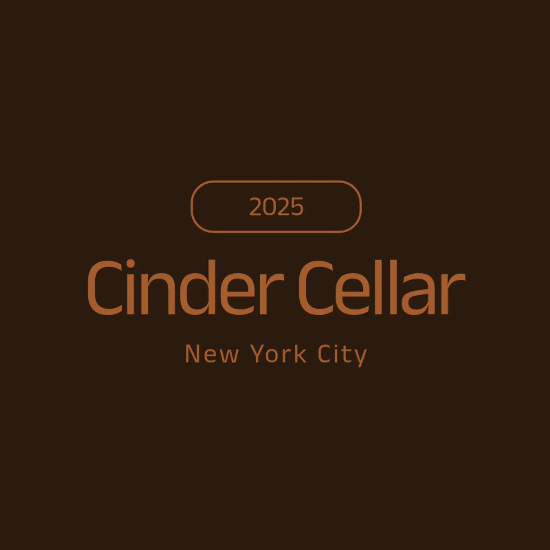 Cinder Cellar logo for bbq restaurant