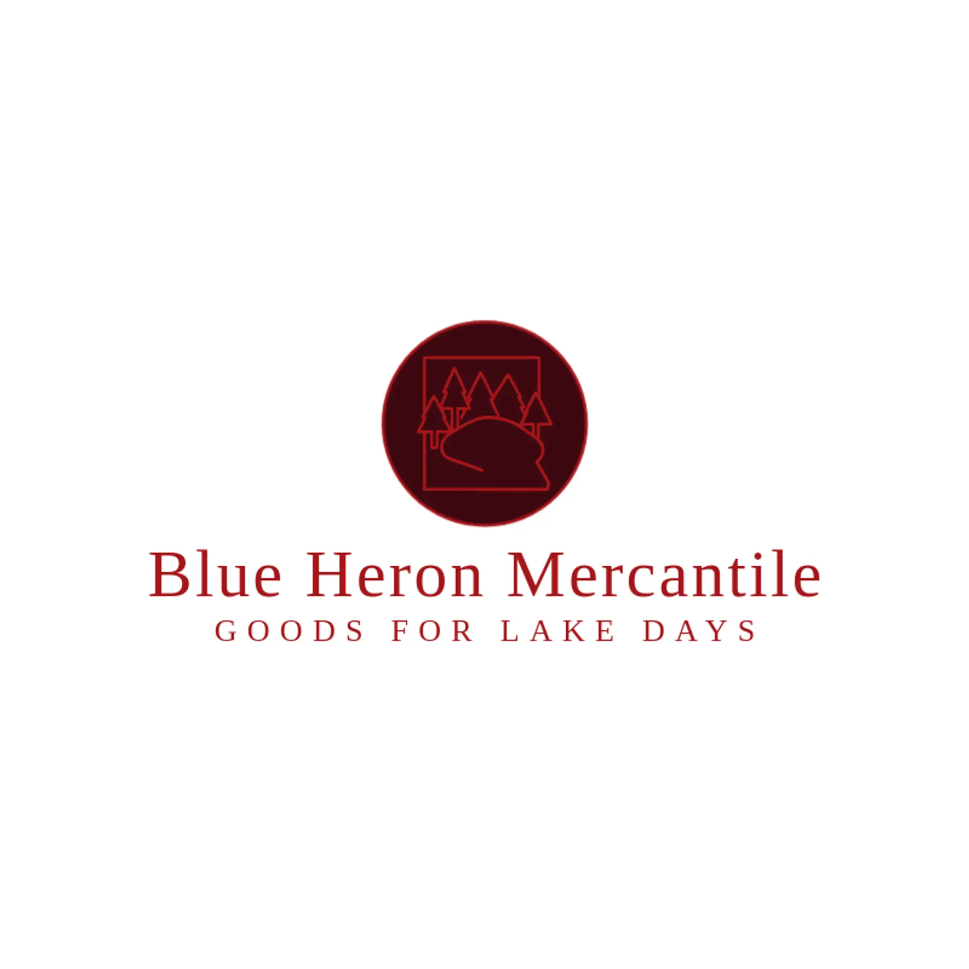 Blue Heron Mercantile logo for minnesota