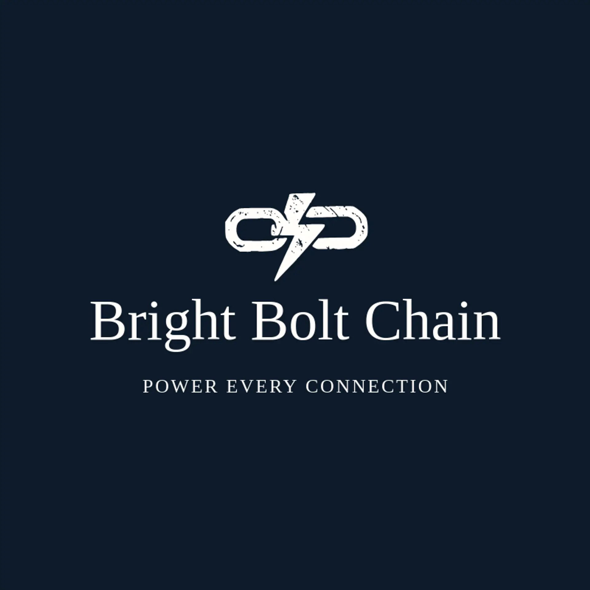 Bright Bolt Chain logo for chain