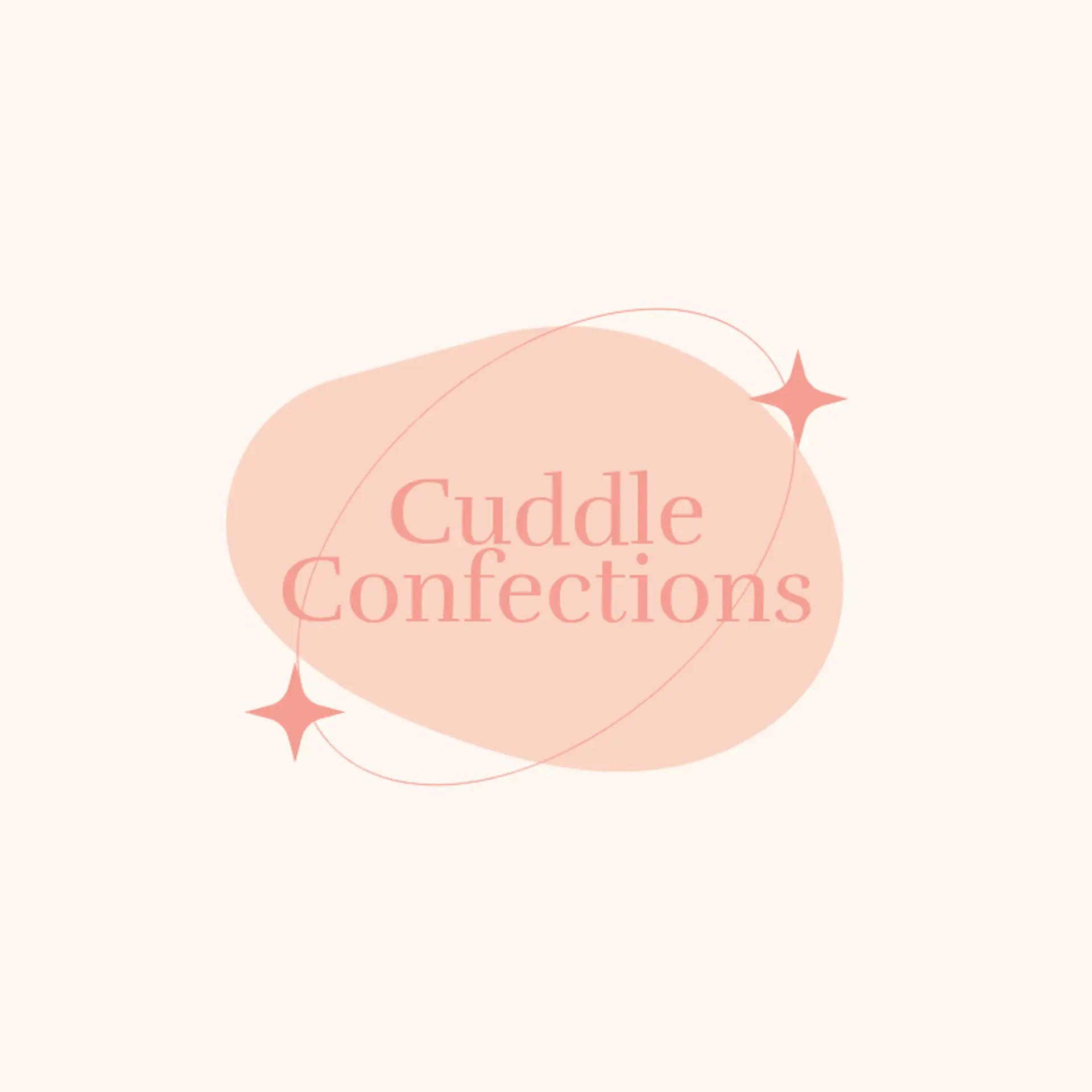 Snuggle Sweets logo for cute bakery