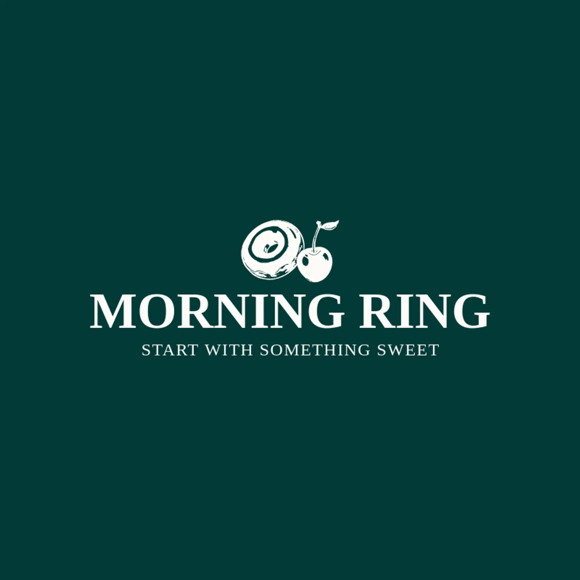 Morning Ring logo for donut