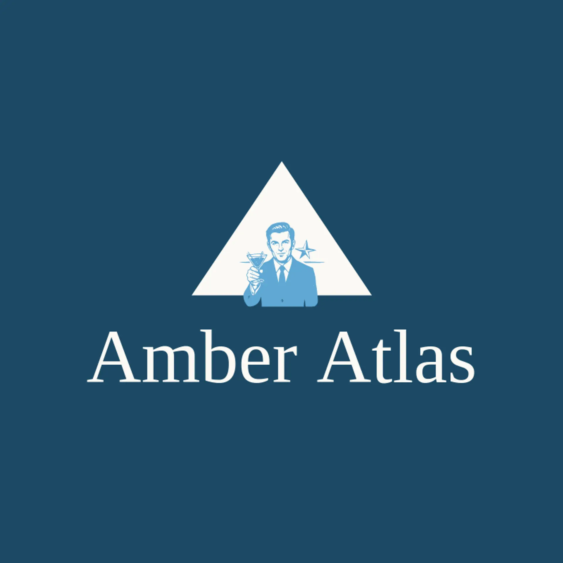 Amber Atlas logo for bartender
