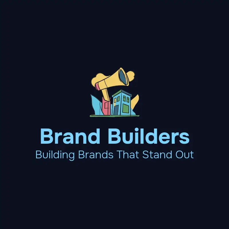 The email name Brand Builders as a branded logo with a color icon