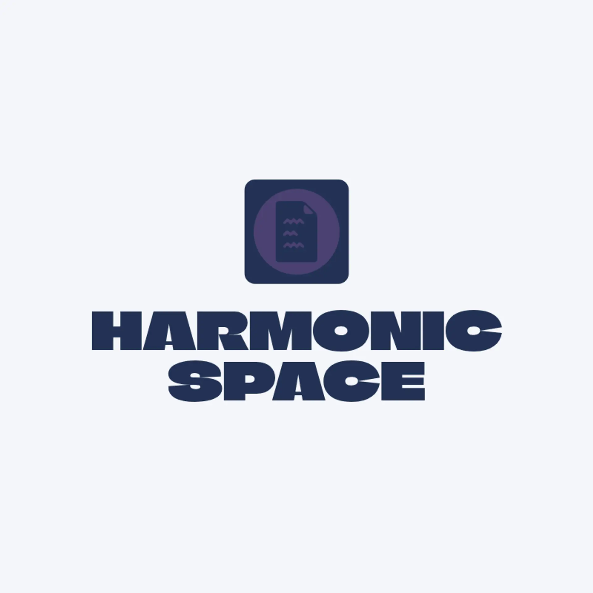 Harmonic Space logo for music