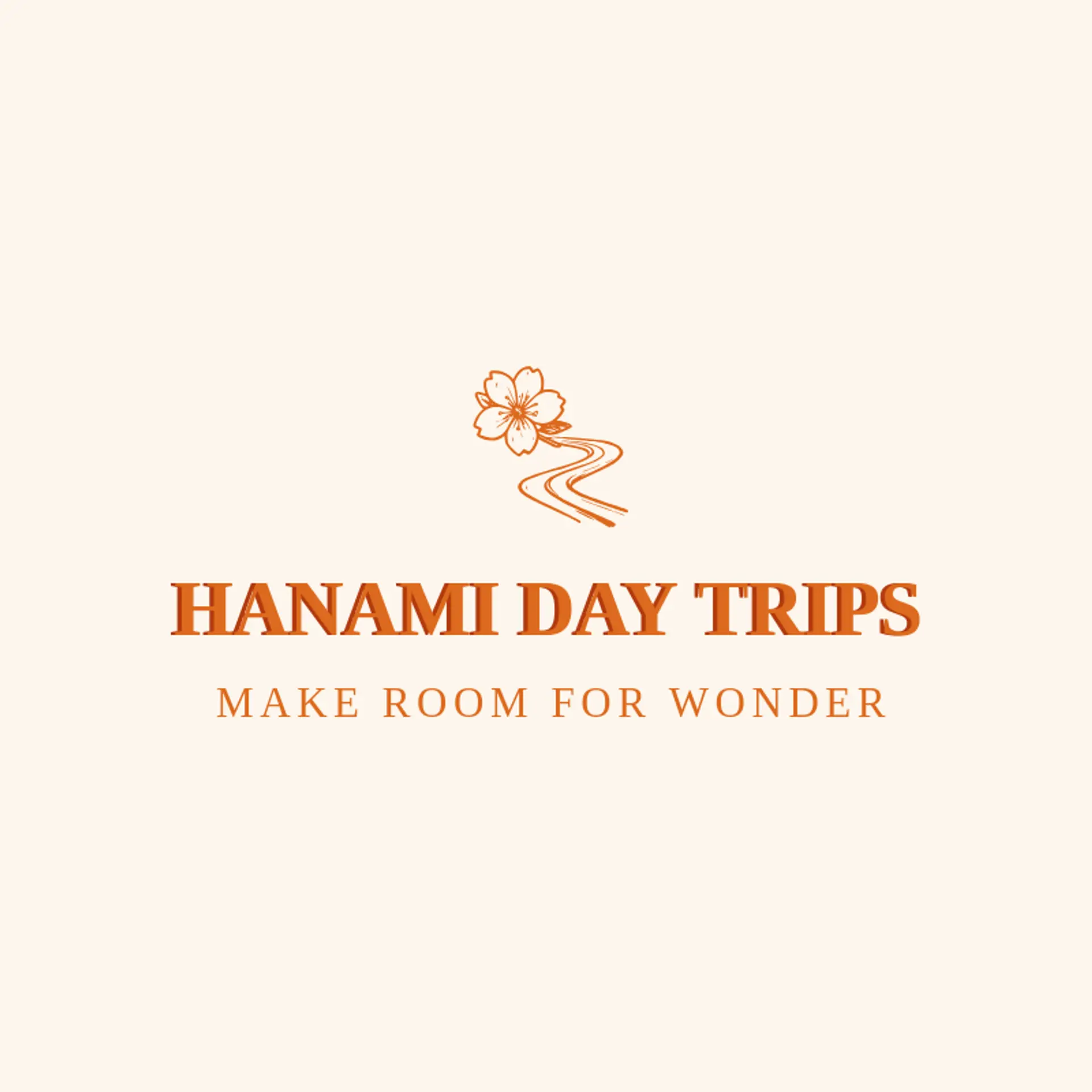 Hanami Day Trips logo for sakura