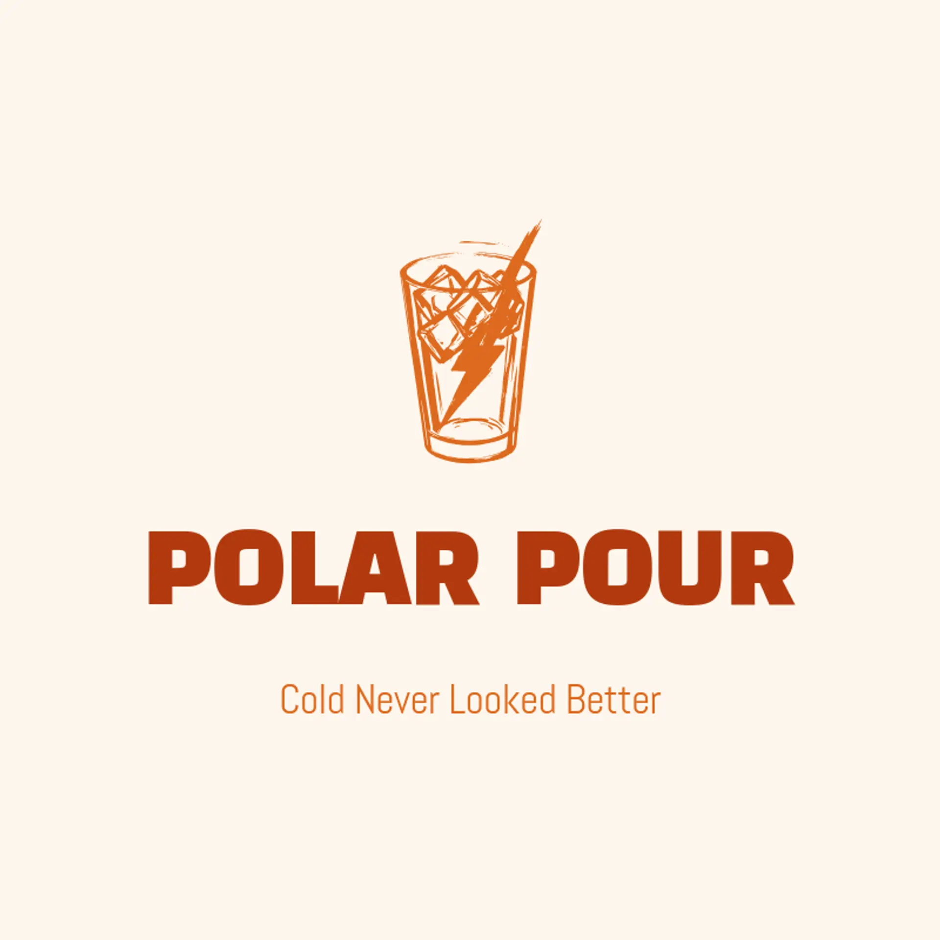 Polar Pour logo for soda