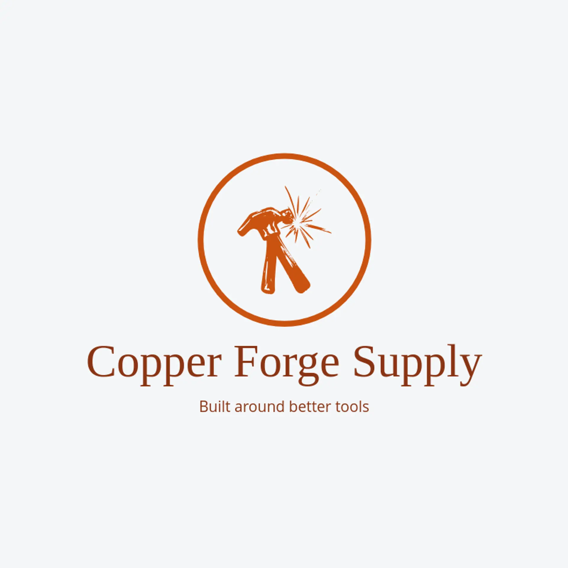 Copper Forge Supply logo for industry