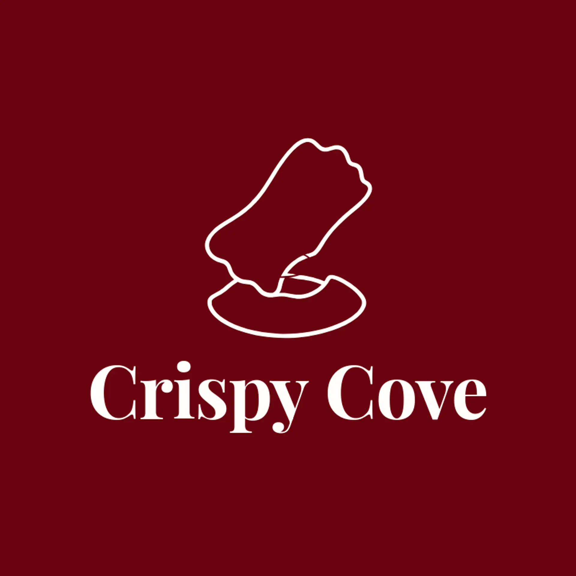 Crispy Cove logo for chips
