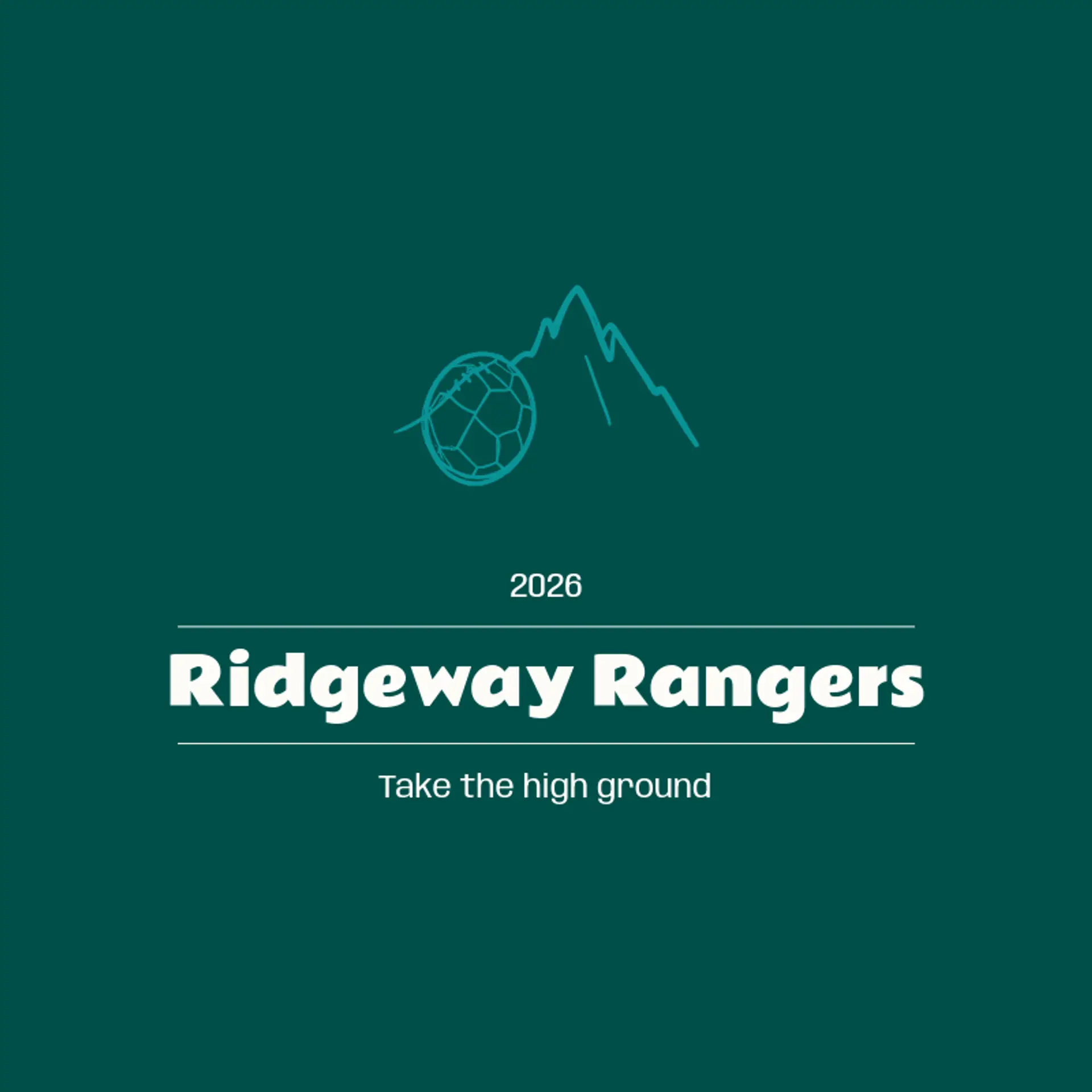 Ridgeway Rangers logo for football team