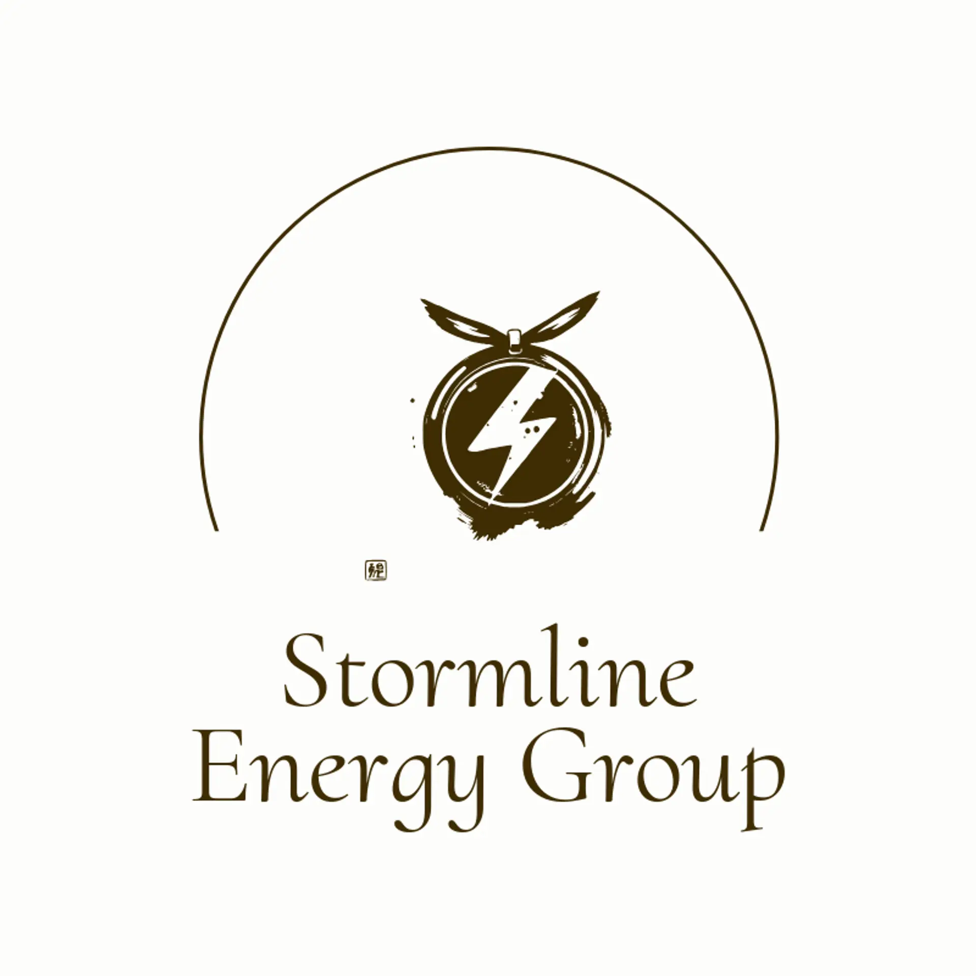 Stormline Energy Group logo for thunderbolt