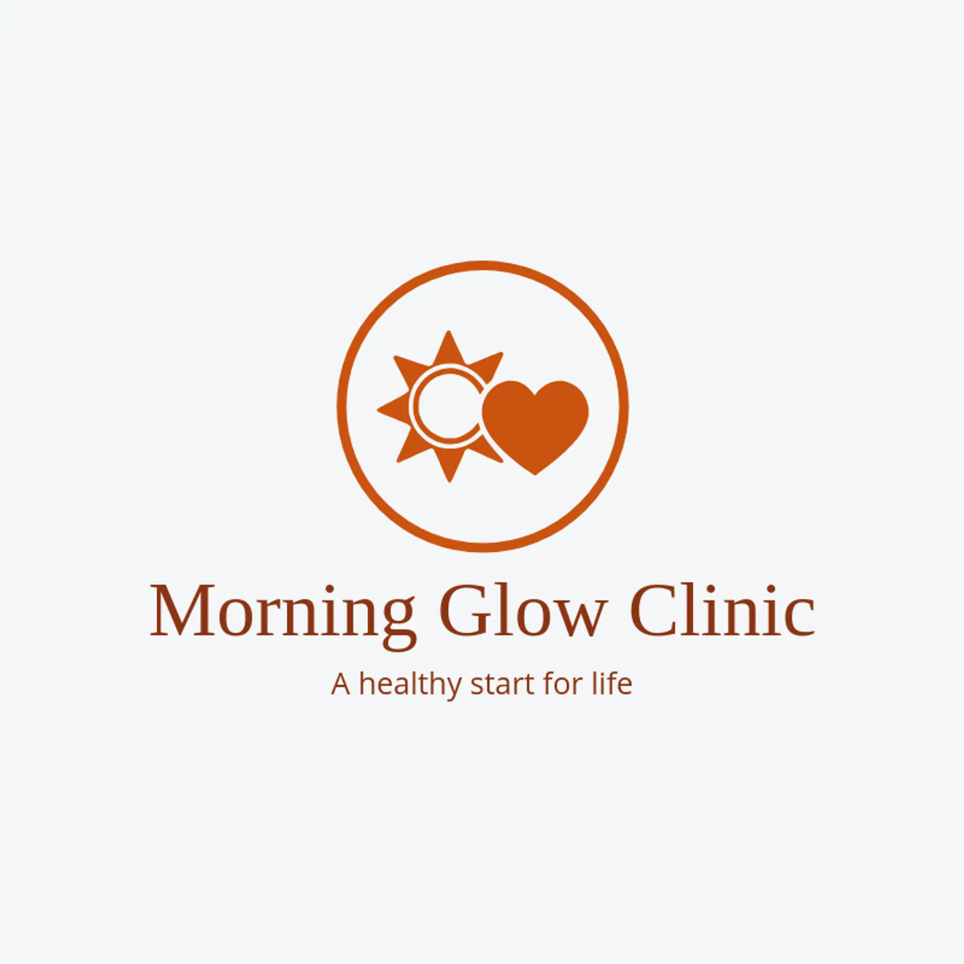 Morning Glow Clinic logo for pediatrician