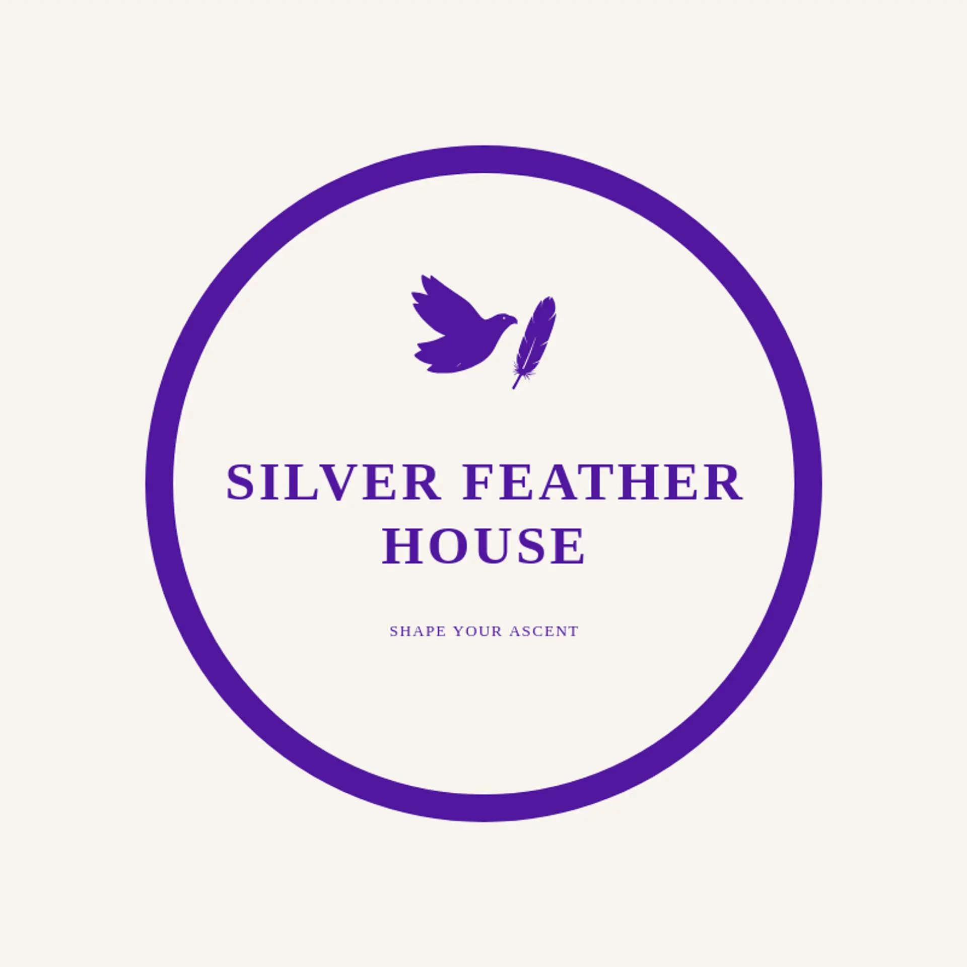 Silver Feather House logo for hawk
