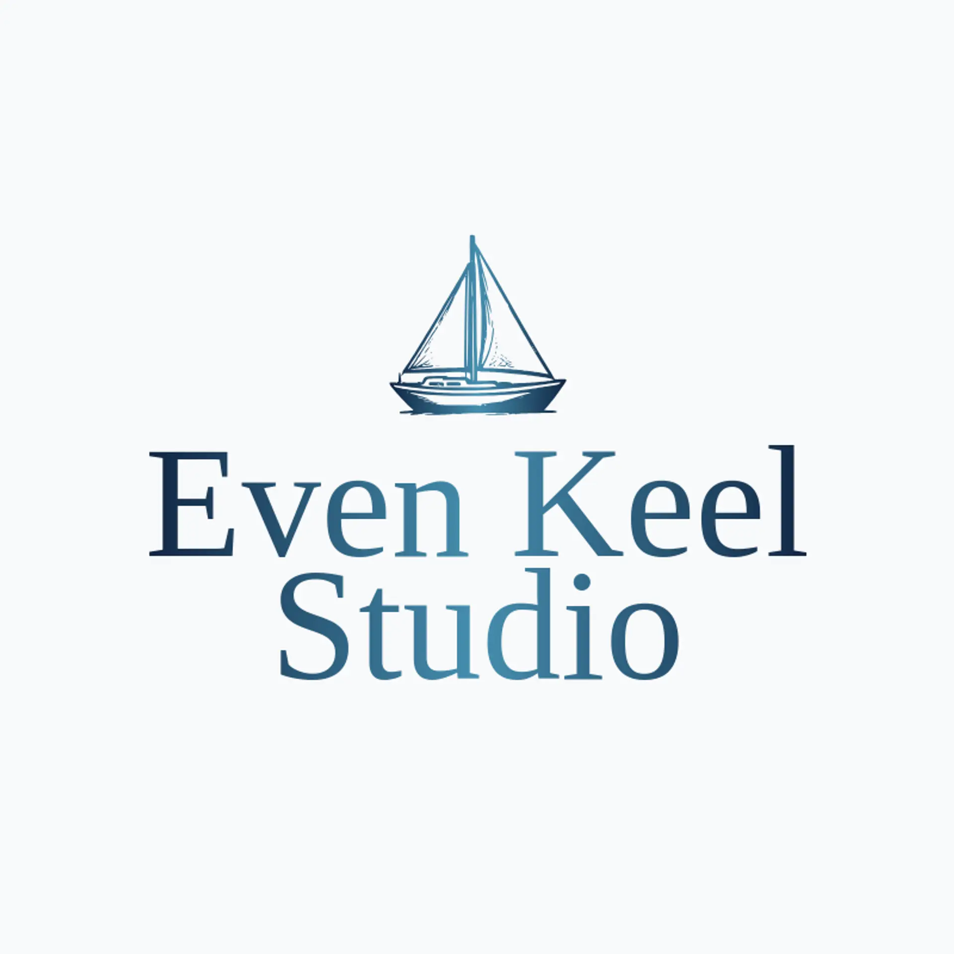 Even Keel Studio logo for symmetry