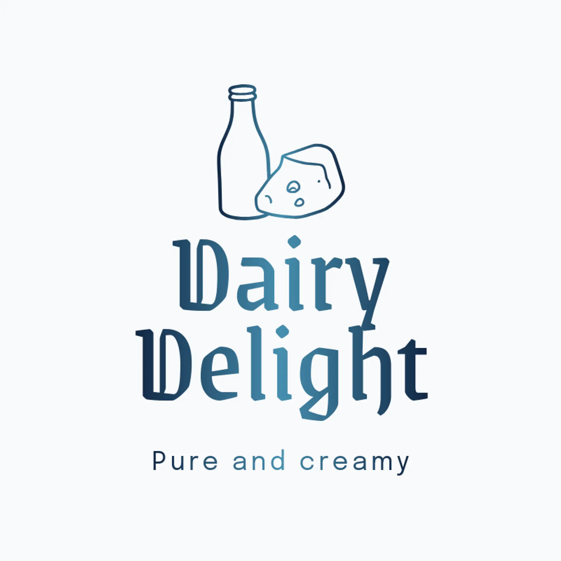 Dairy Delight logo for cheese