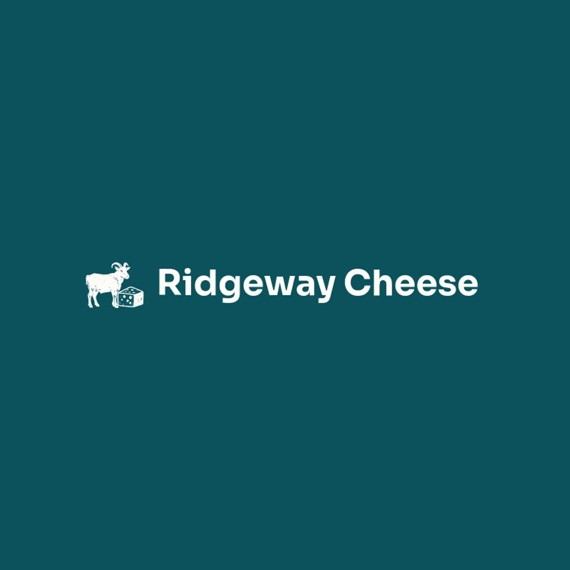 Ridgeway Cheese logo for goat