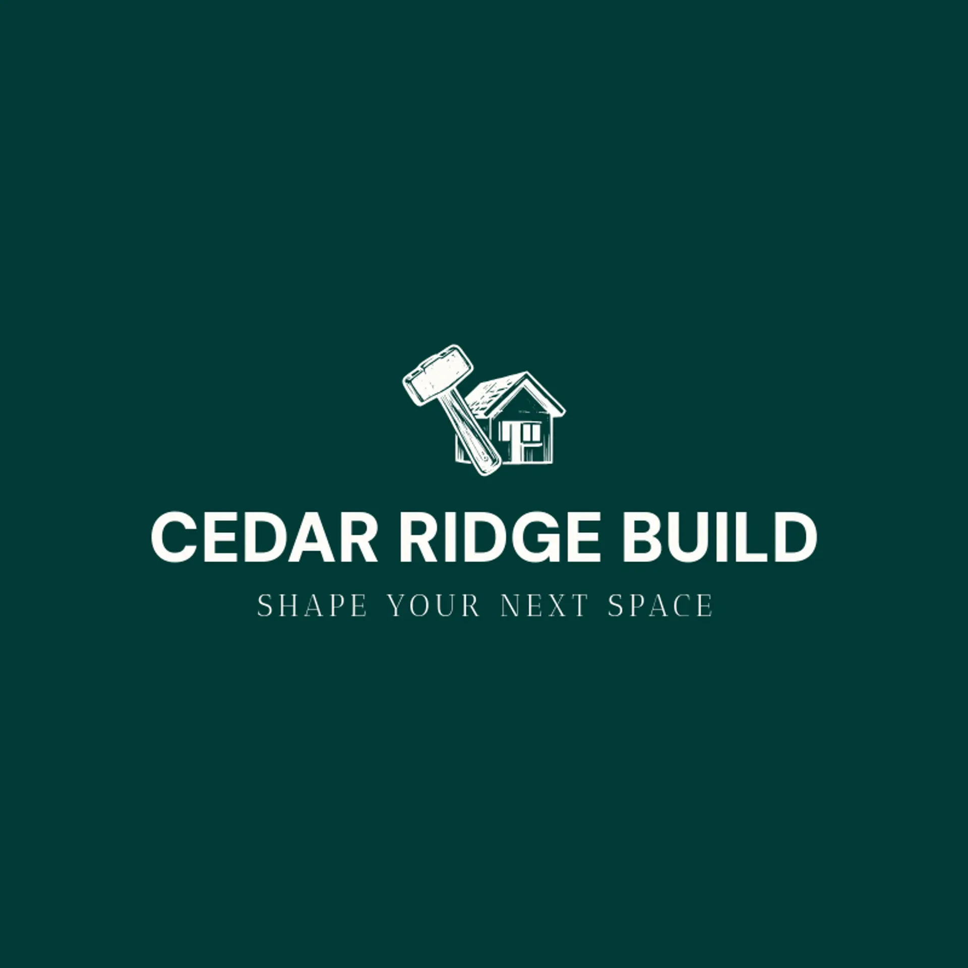 Cedar Ridge Build logo for build