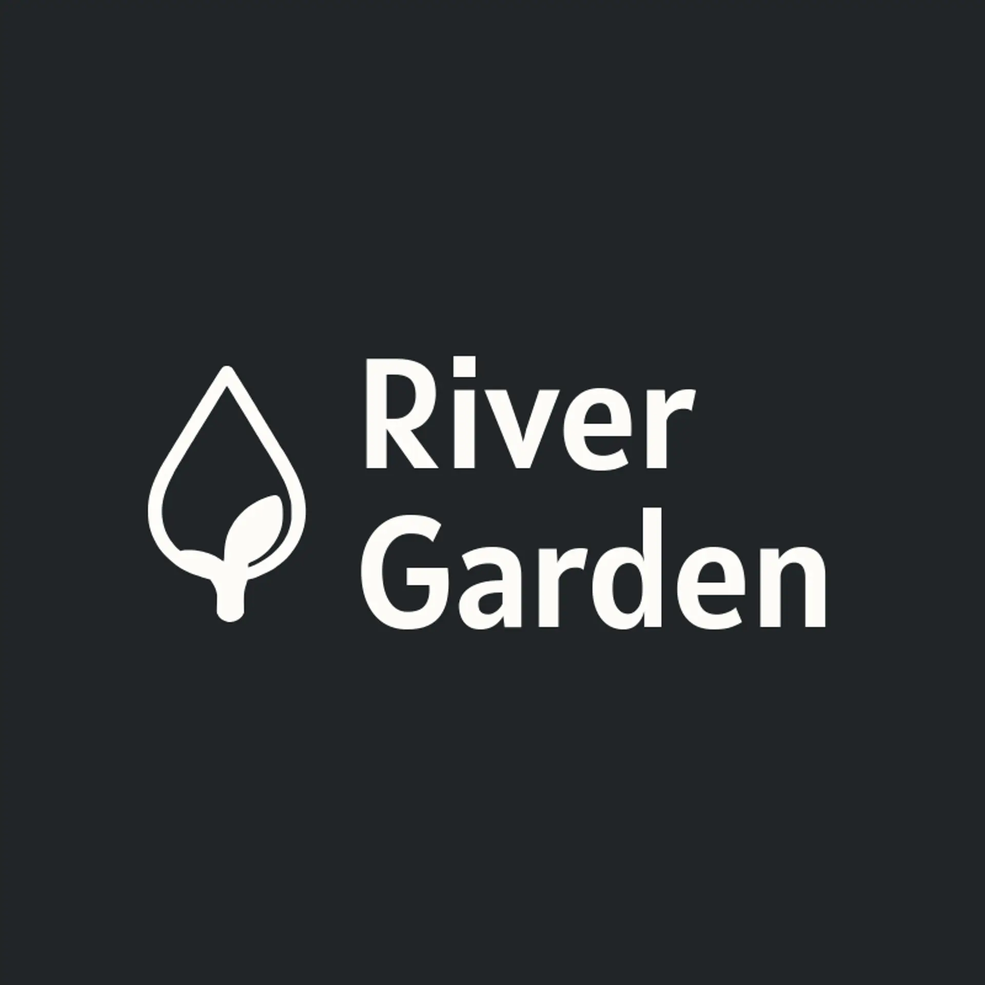 River Garden logo for vegan