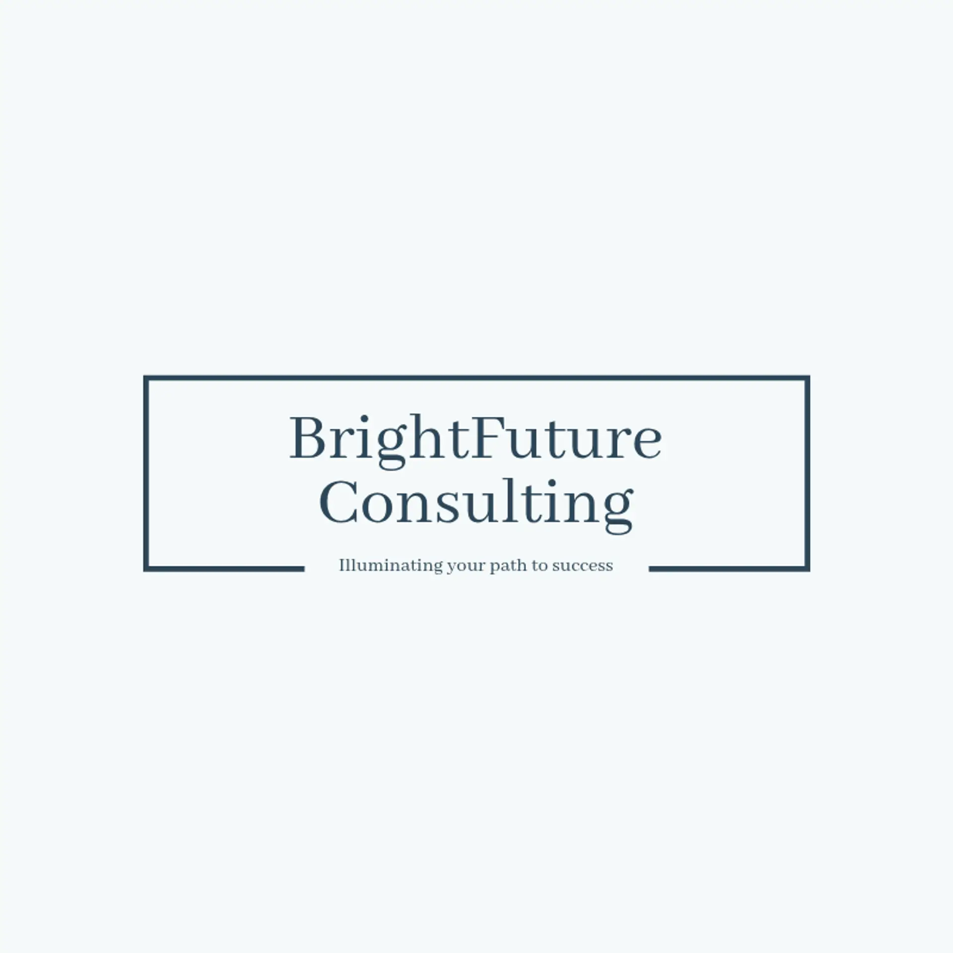 BrightFuture Consulting logo for consulting firm