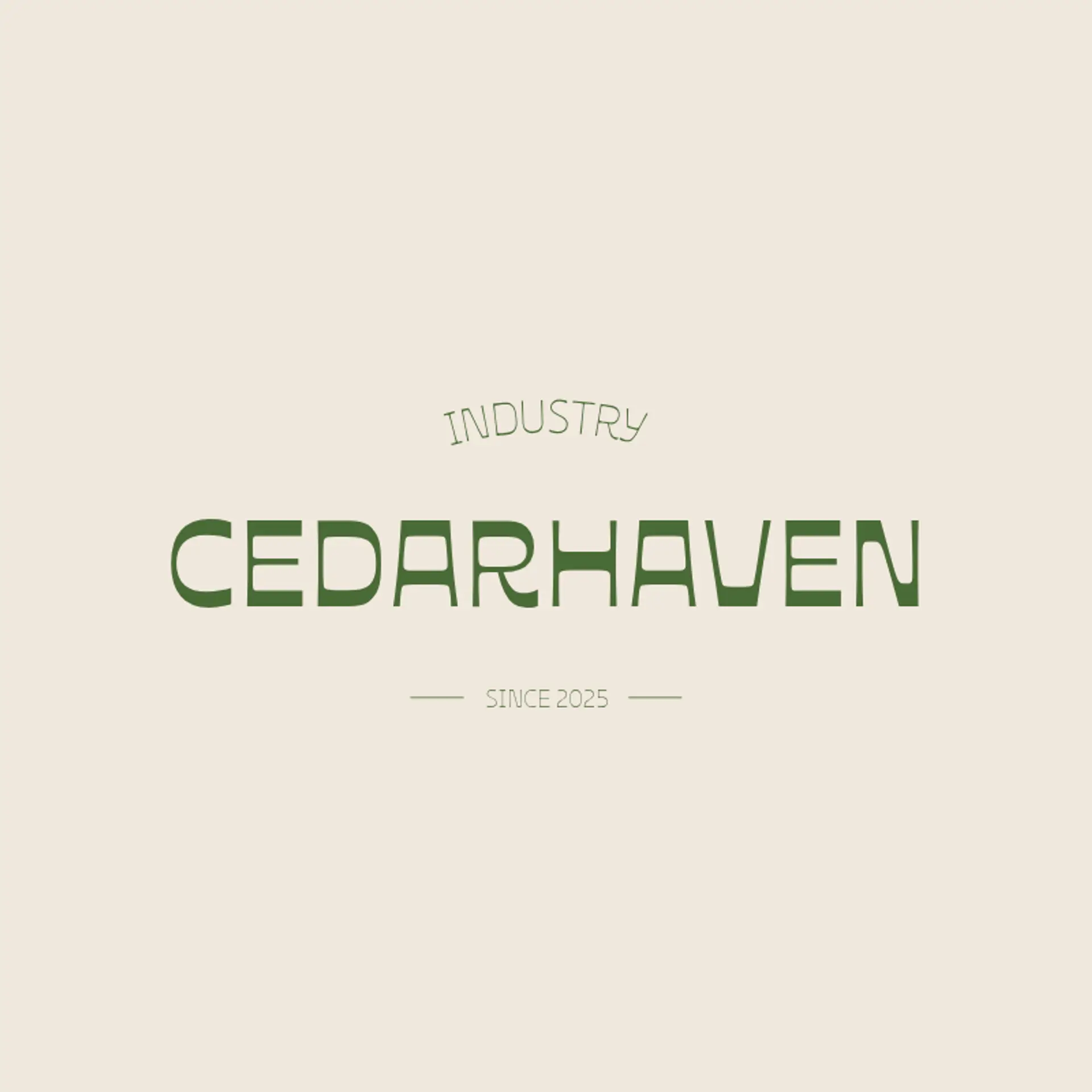 CedarHaven logo for construction and landscaping