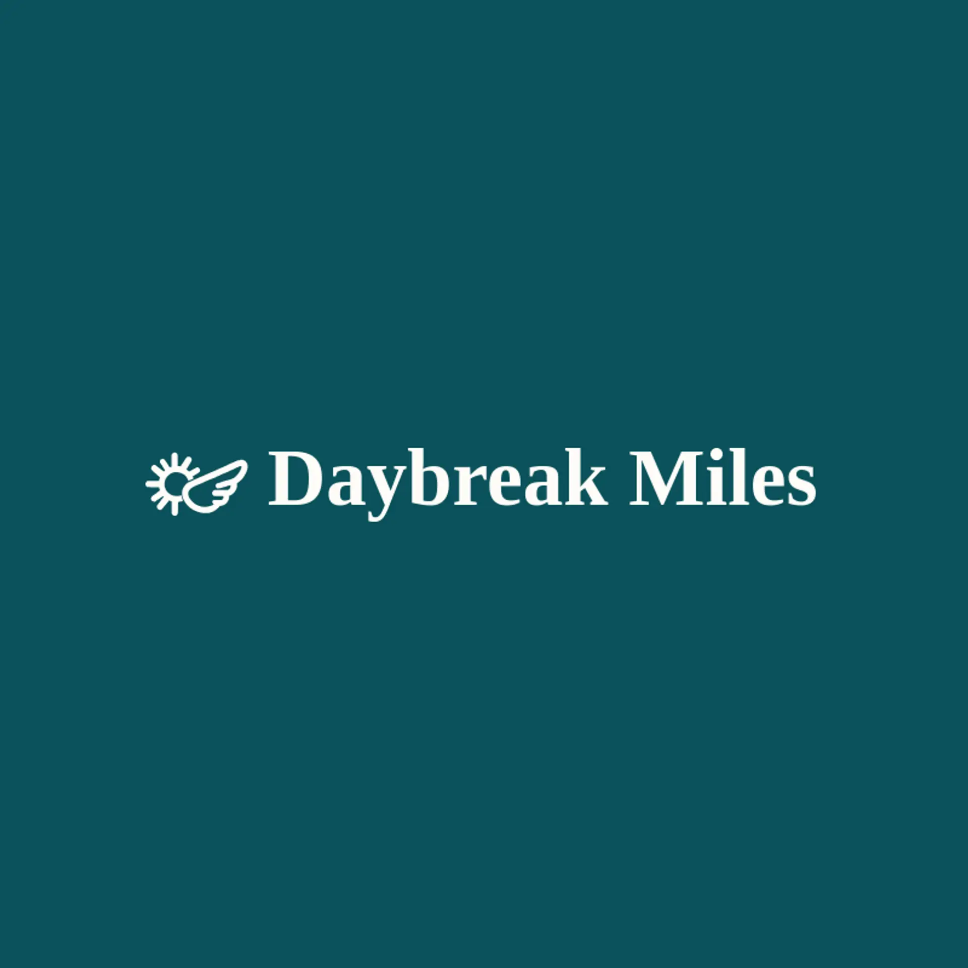 Daybreak Miles logo for running