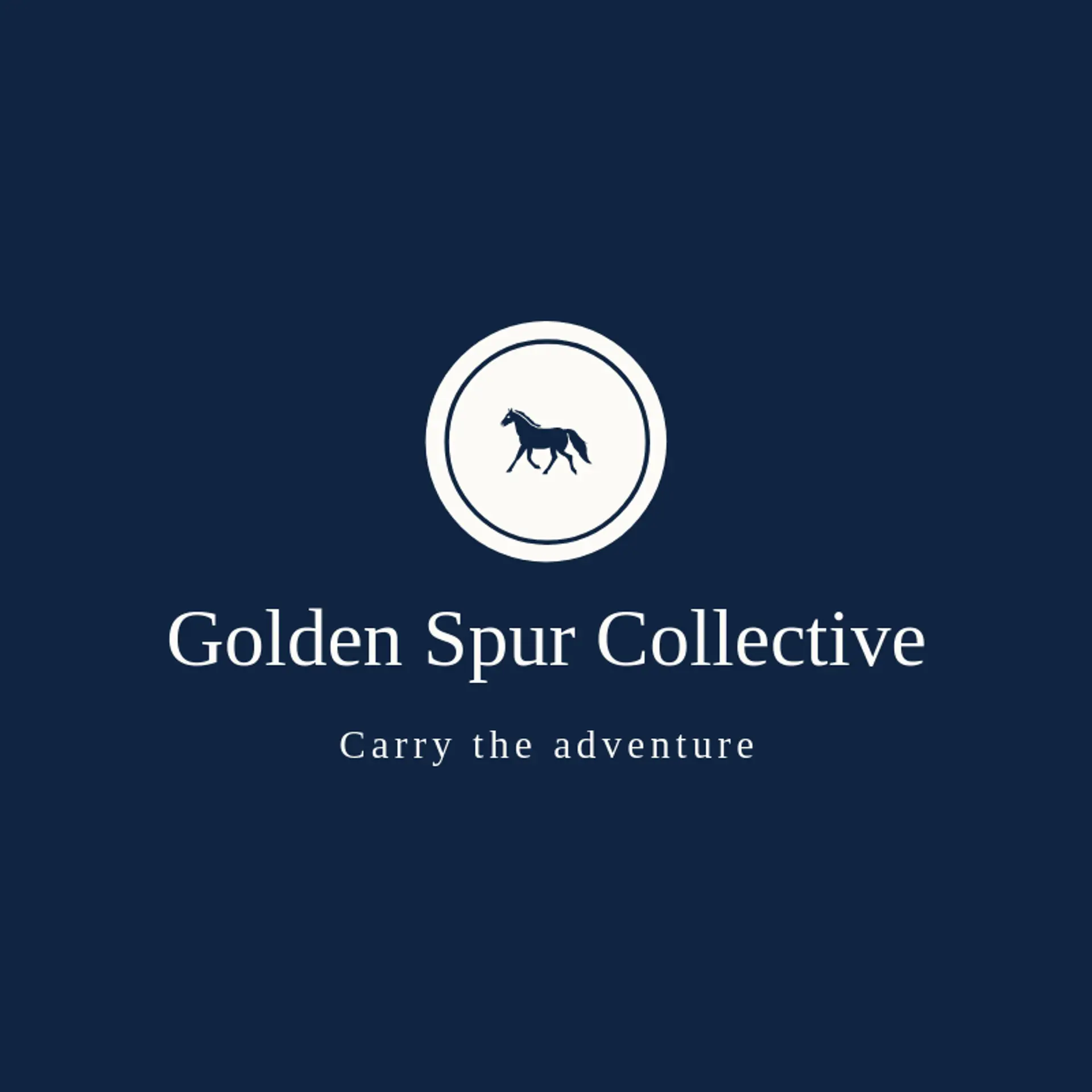 Golden Spur Collective logo for bronco