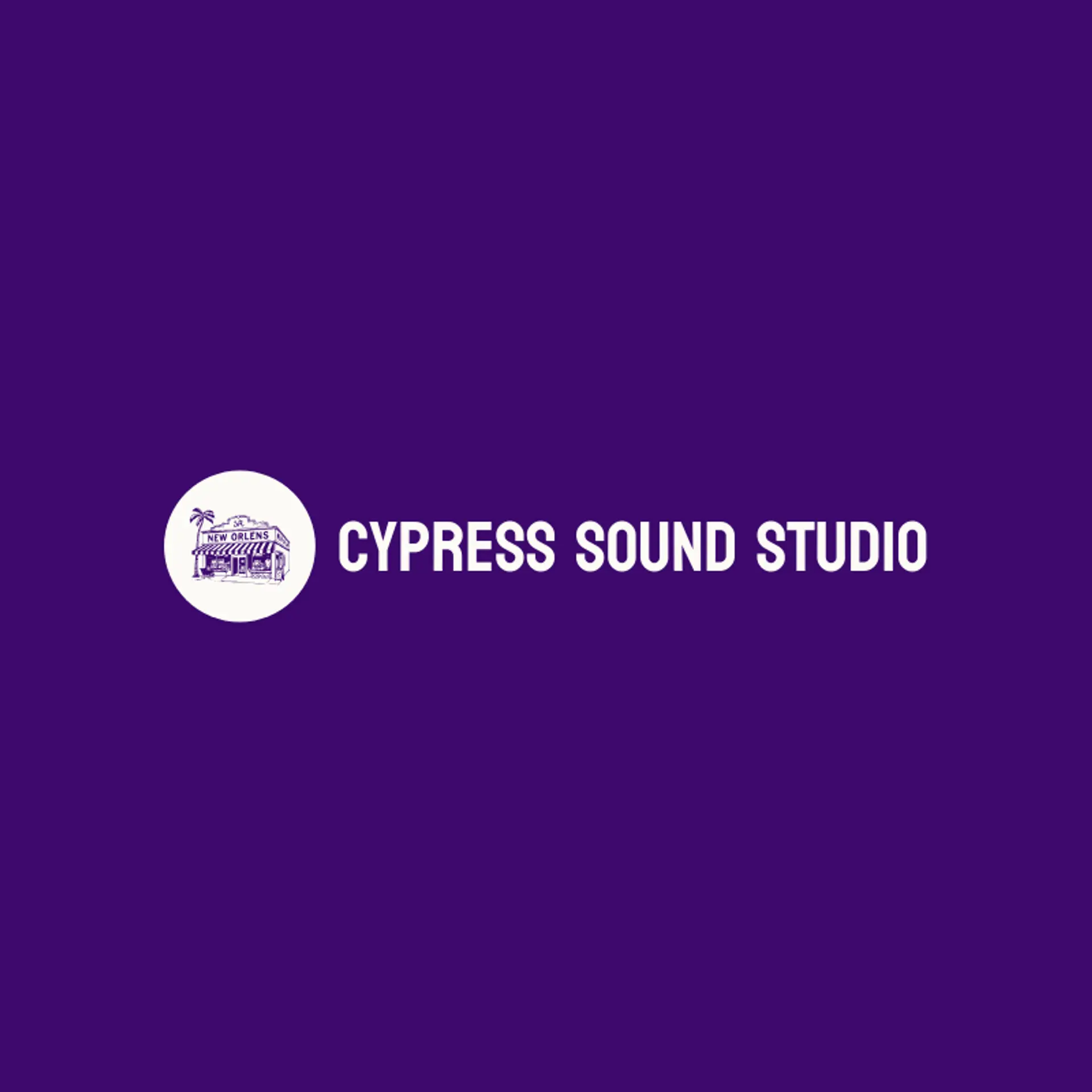 Cypress Sound Studio logo for new orleans