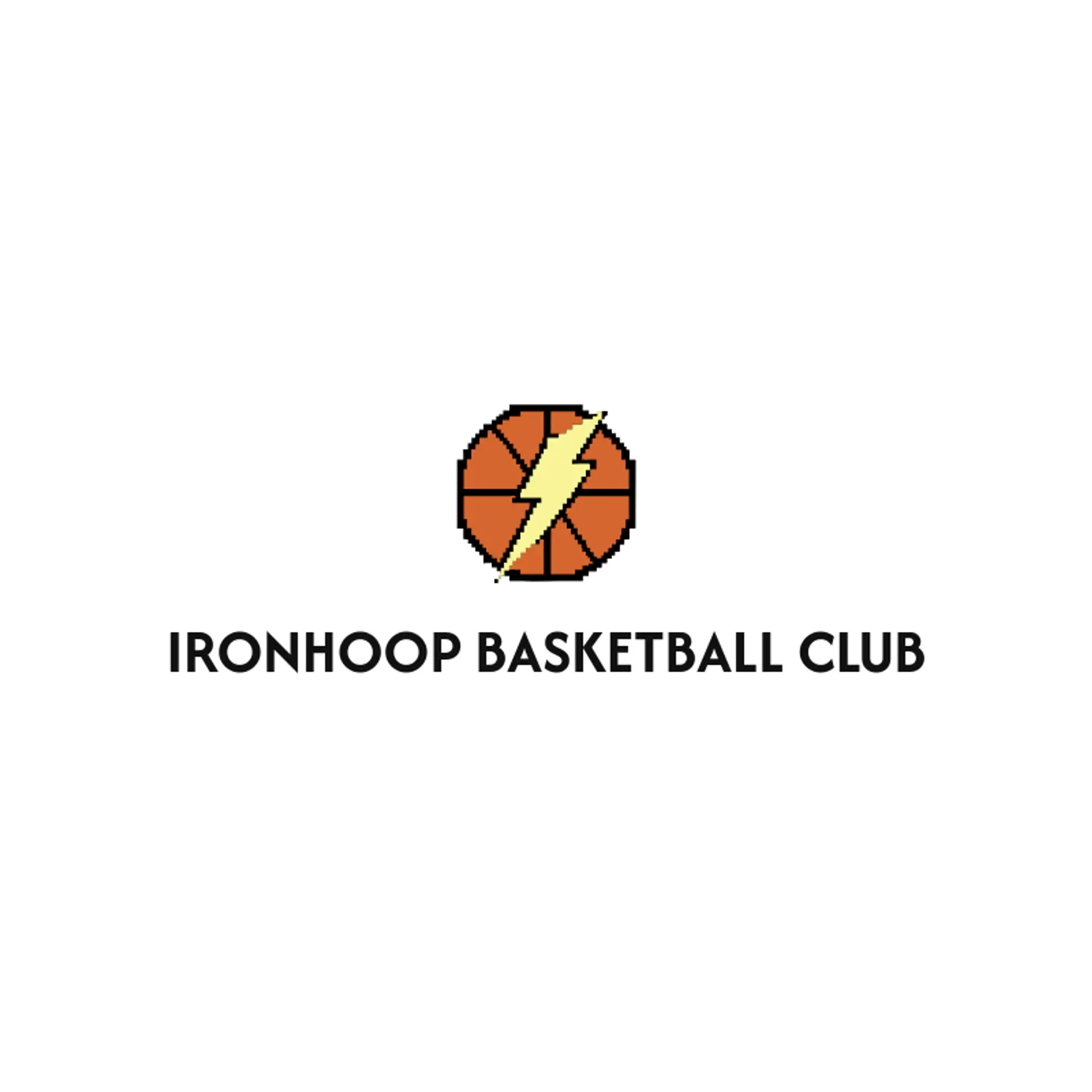 Ironhoop Basketball Club logo for basketball