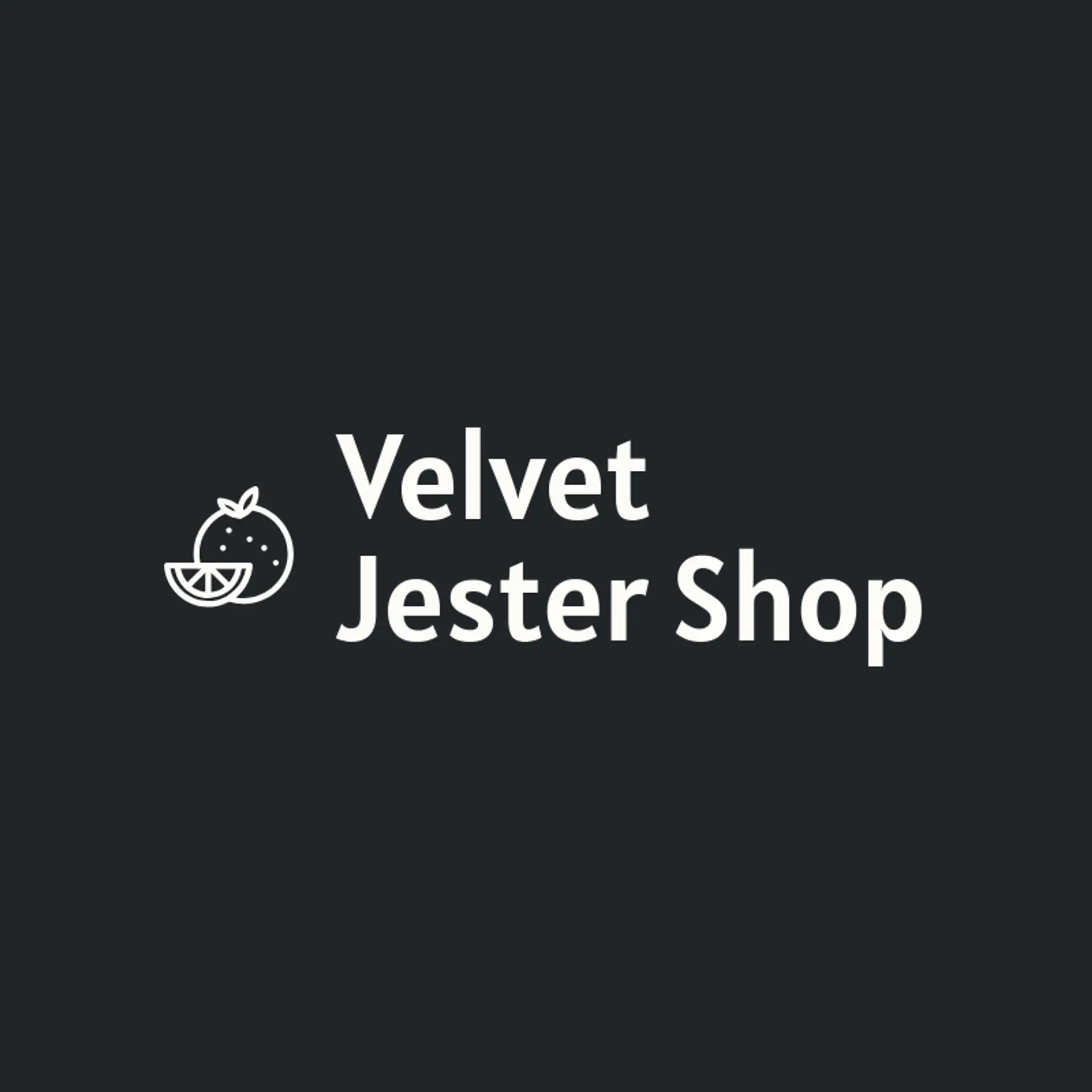 Velvet Jester Shop logo for mardi gras