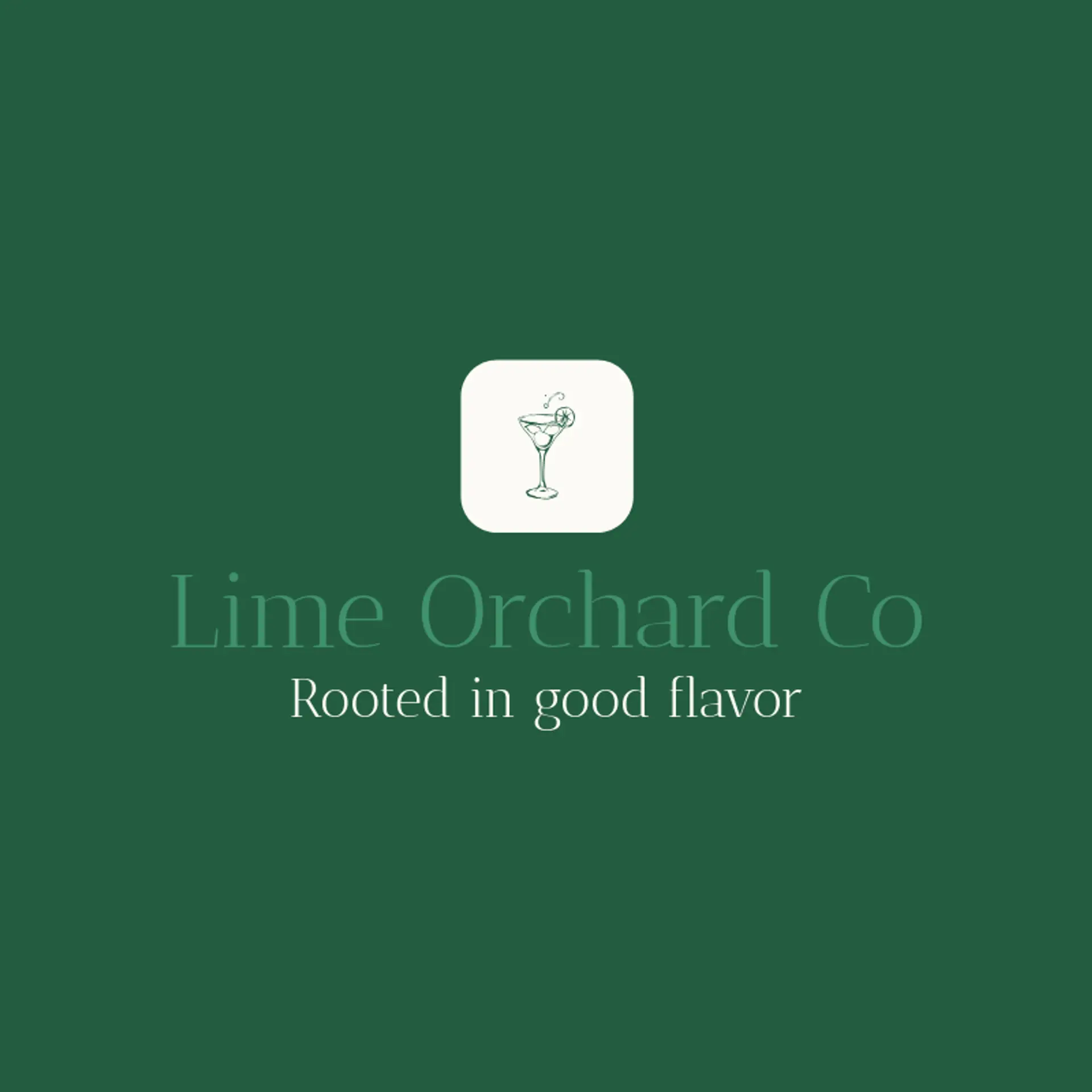 Lime Orchard Co logo for Lime